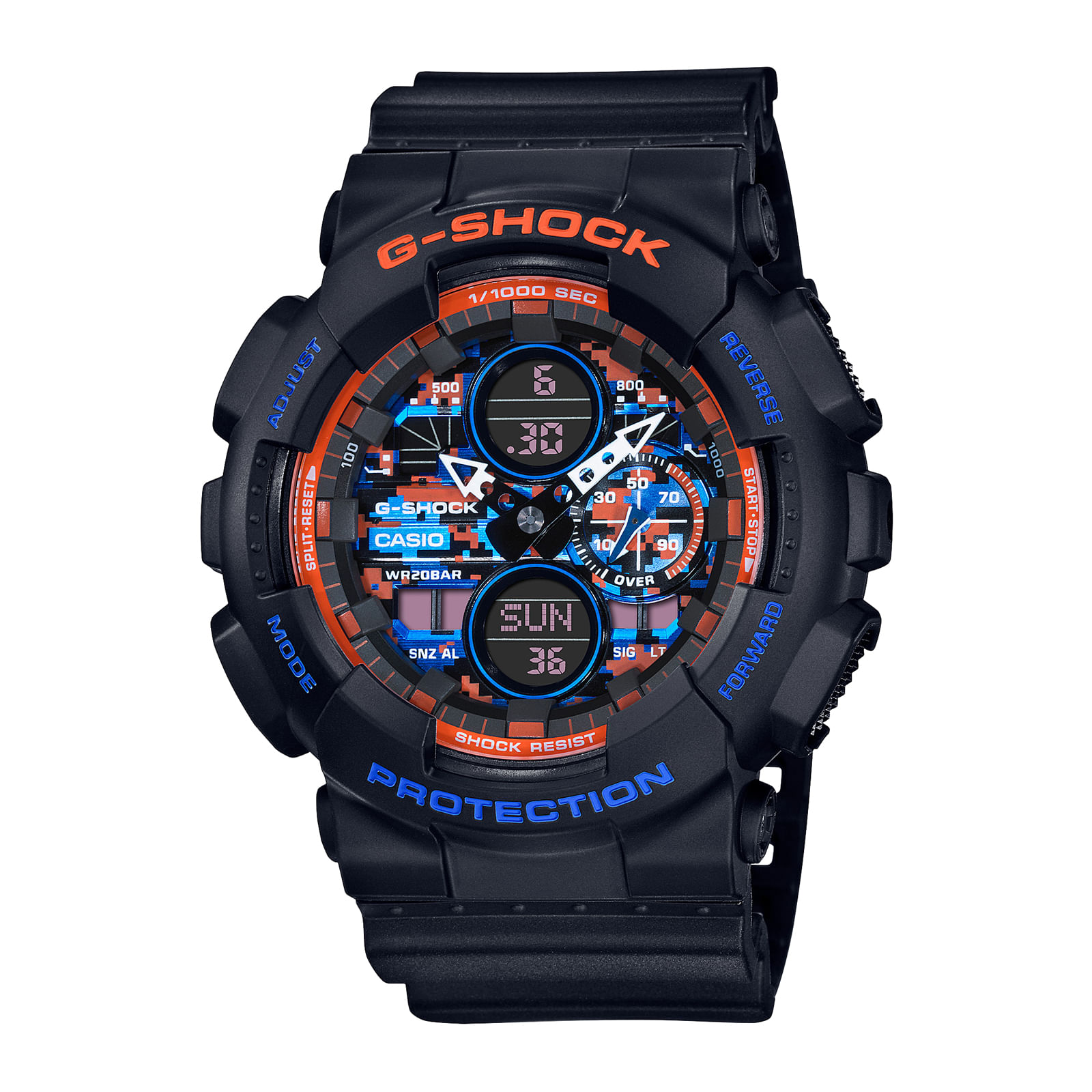 Reloj G-SHOCK GA-2100VB-1A Resina Hombre Negro - Btime