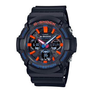 Reloj G-SHOCK GAS-100CT-1A Resina/Aluminio Hombre Negro