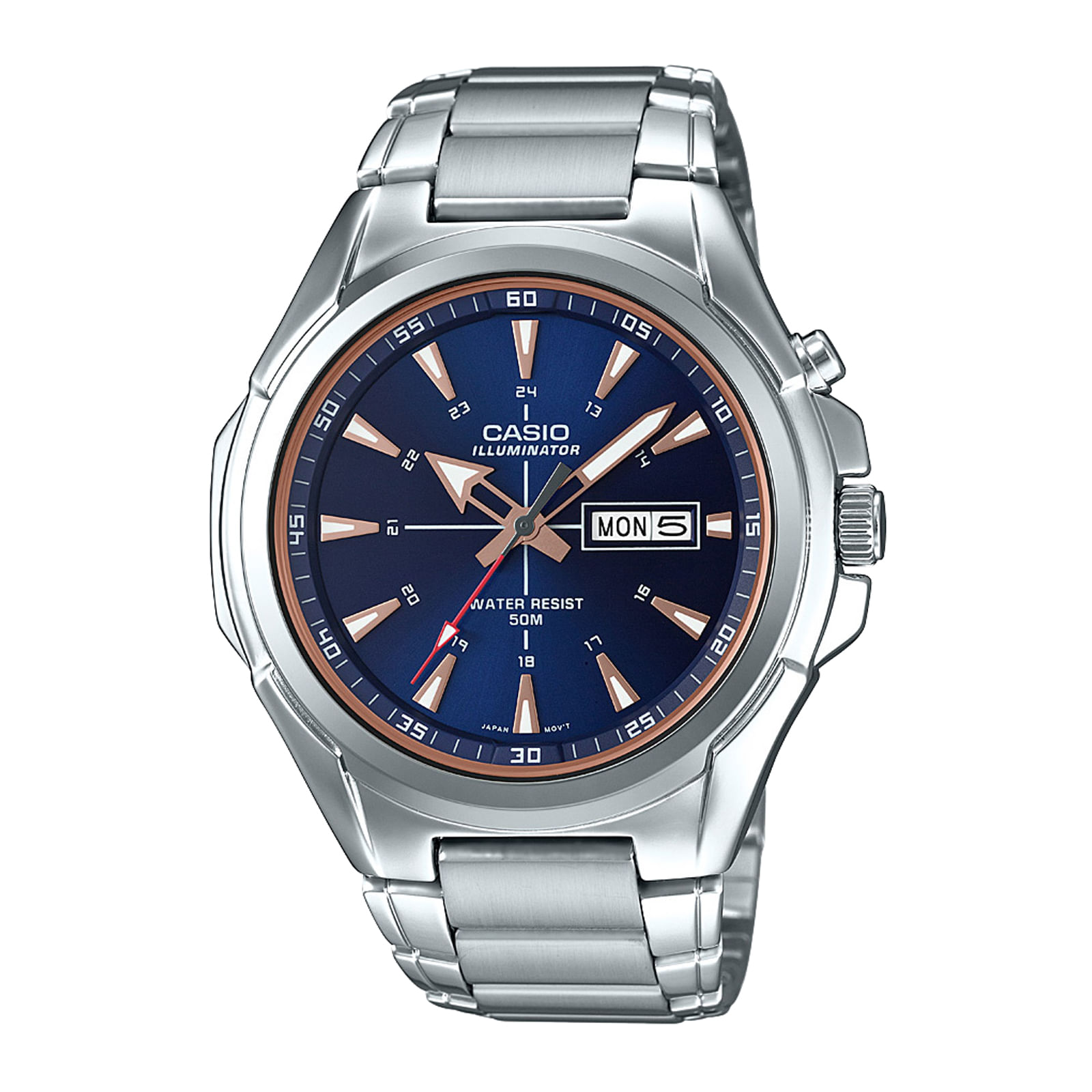 Reloj CASIO MTP-E200D-2A2 Acero Hombre Plateado