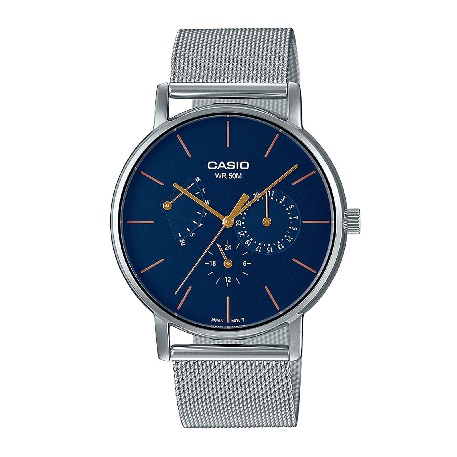 Reloj CASIO MTP-E320M-2E Acero Hombre Plateado