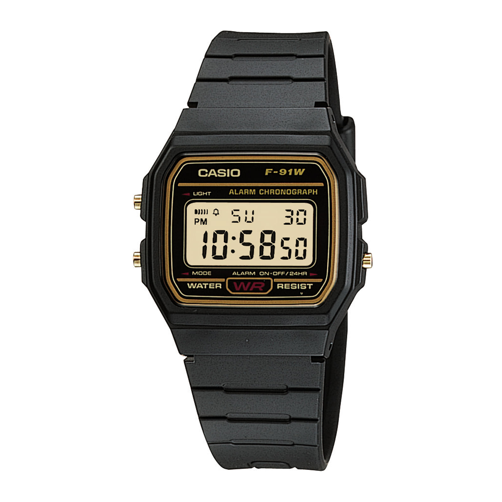 Reloj CASIO F-91WS-4D Resina Juvenil Rosado - Btime