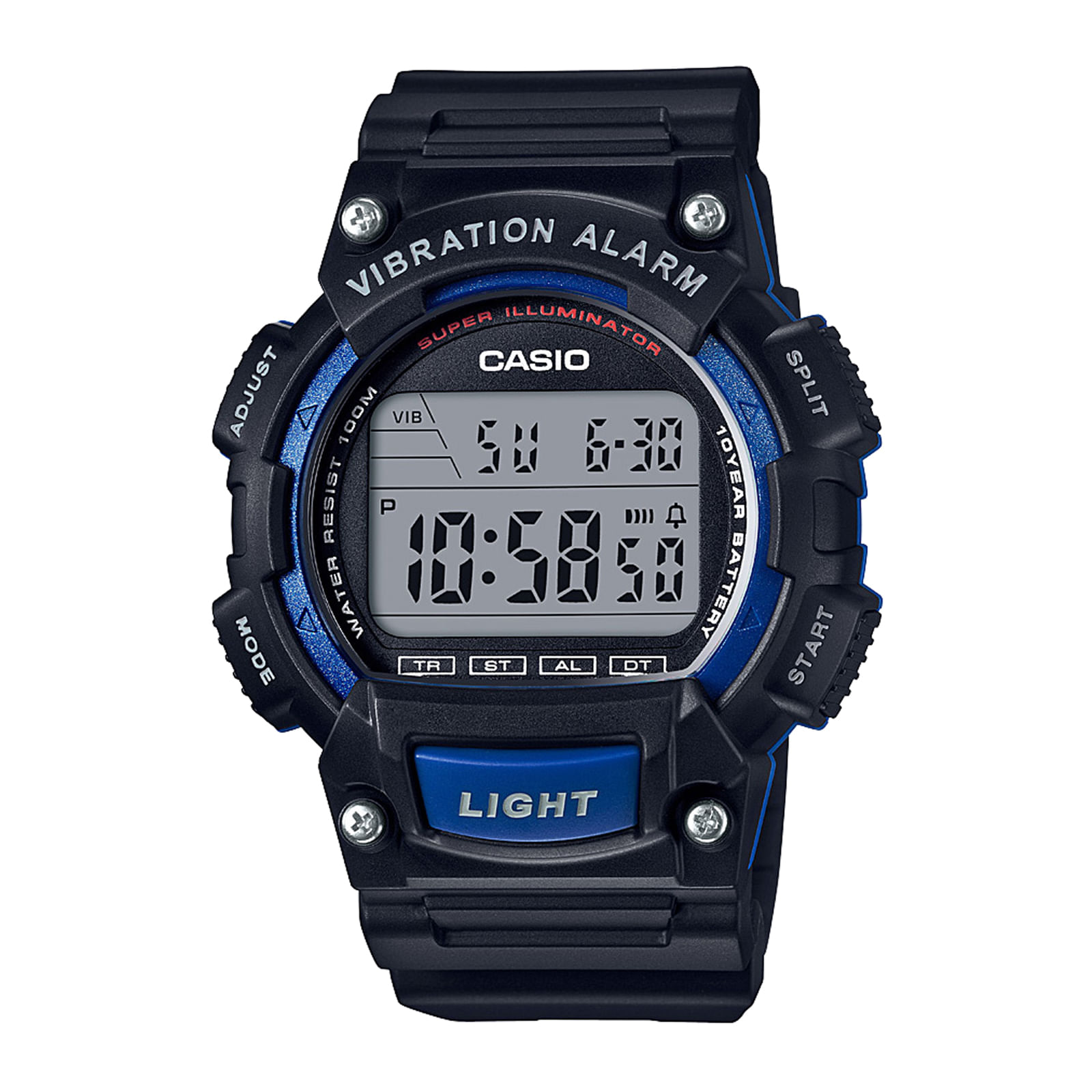 Reloj CASIO W-736H-2A Resina Hombre Negro