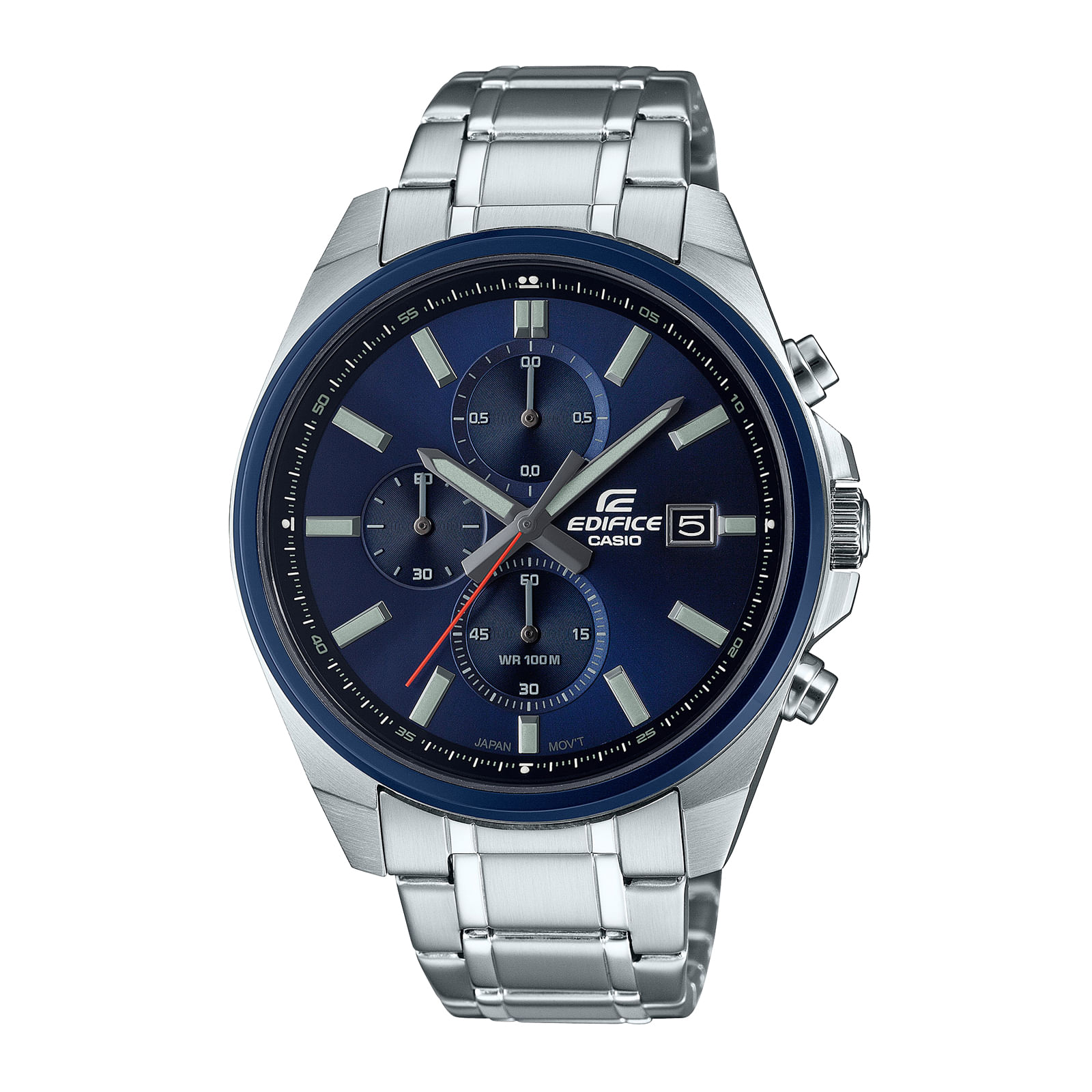 Reloj EDIFICE EFV-610DB-2A Acero Hombre Plateado