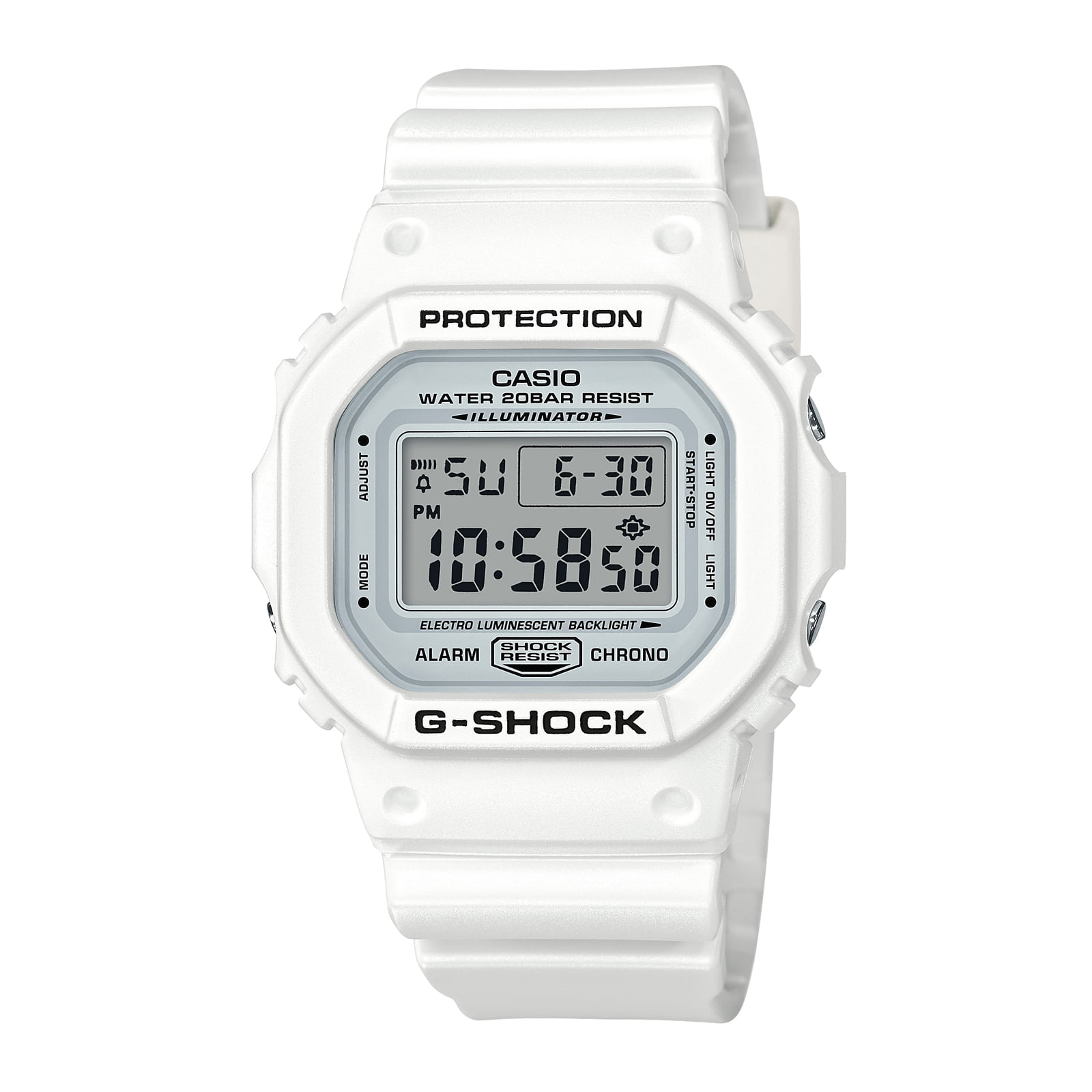 Reloj G-SHOCK DW-5600MW-7D Resina Hombre Blanco