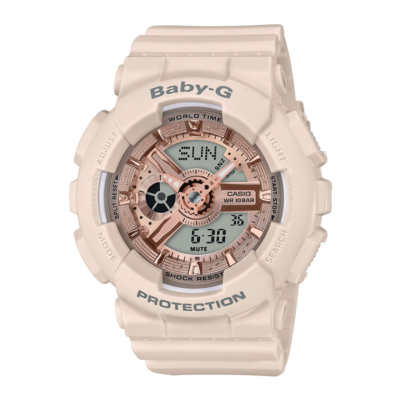 Reloj BABY-G BA-110CP-4A Resina Mujer Beige