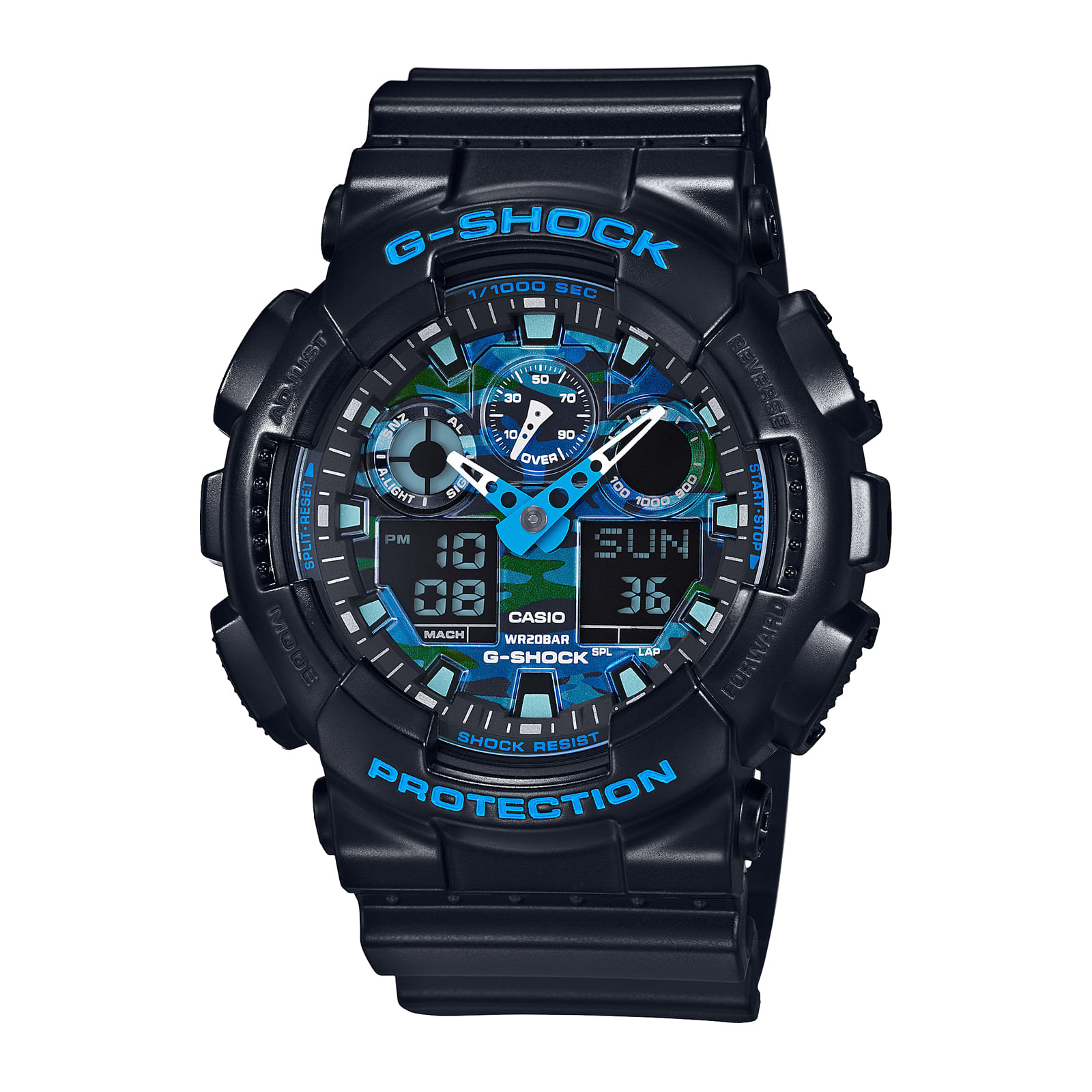 Reloj G-SHOCK GA-100CB-1A Resina Hombre Negro