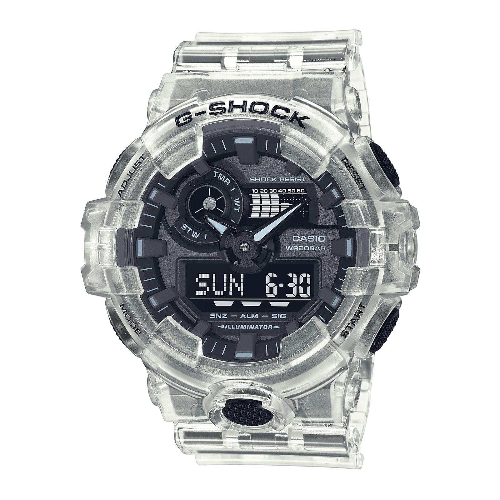 Reloj G-SHOCK GA-700SKE-7A Resina Hombre Blanco