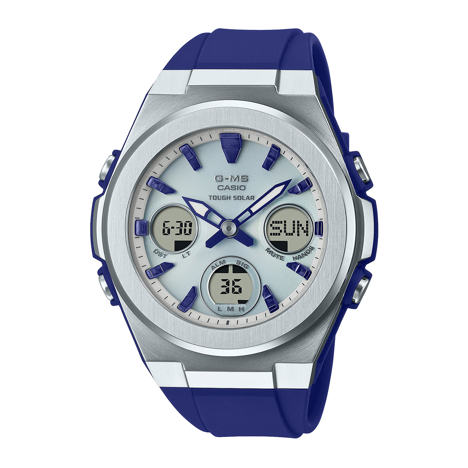 Reloj BABY-G MSG-S600-2A Resina/Acero Mujer Plateado