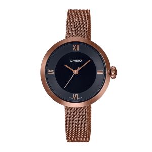 Casio Reloj clásico de cuarzo de resina LA20WH-1A para mujer con esfera  digital - negro, Negro -, Correa