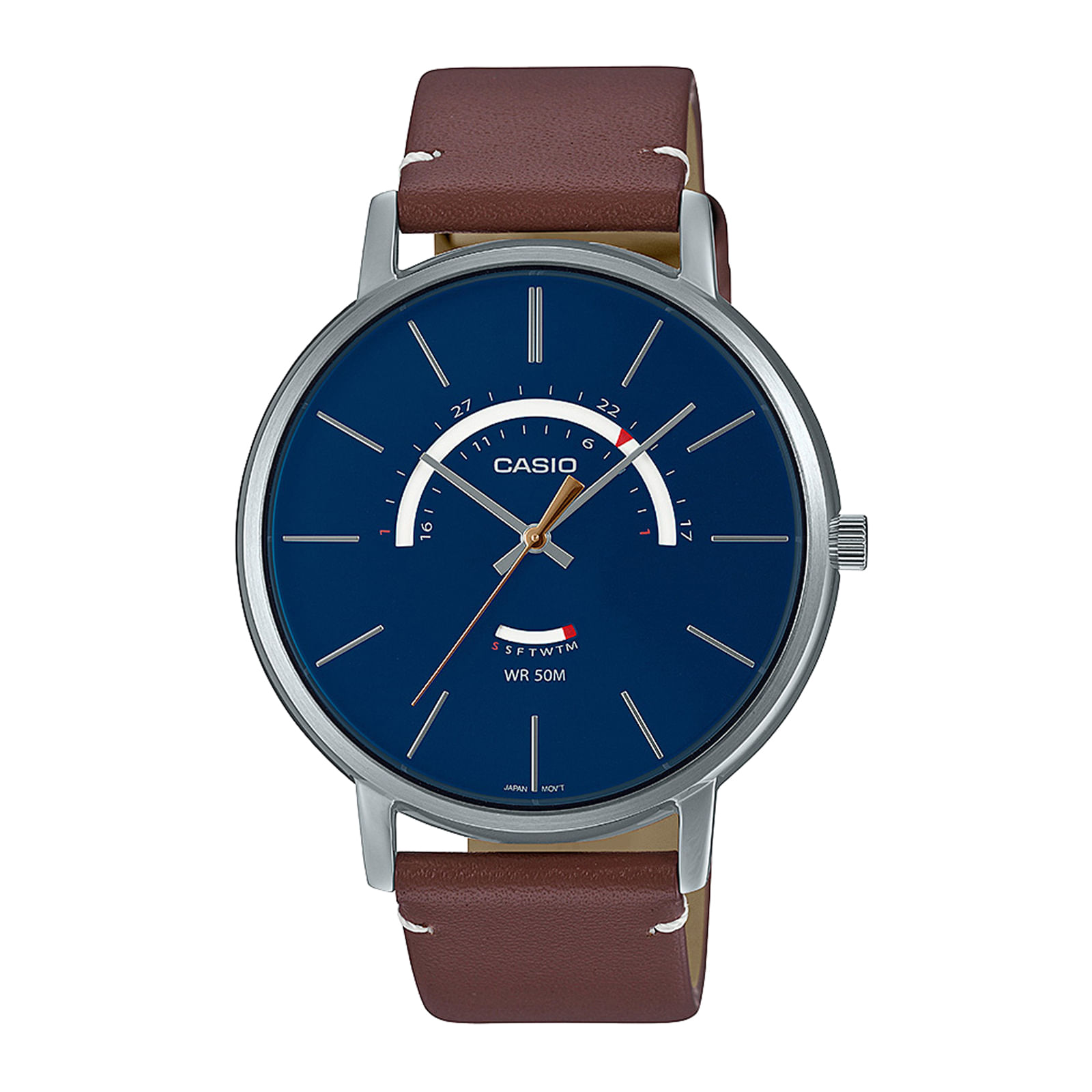Reloj CASIO MTP-B105L-2A Acero Hombre Plateado