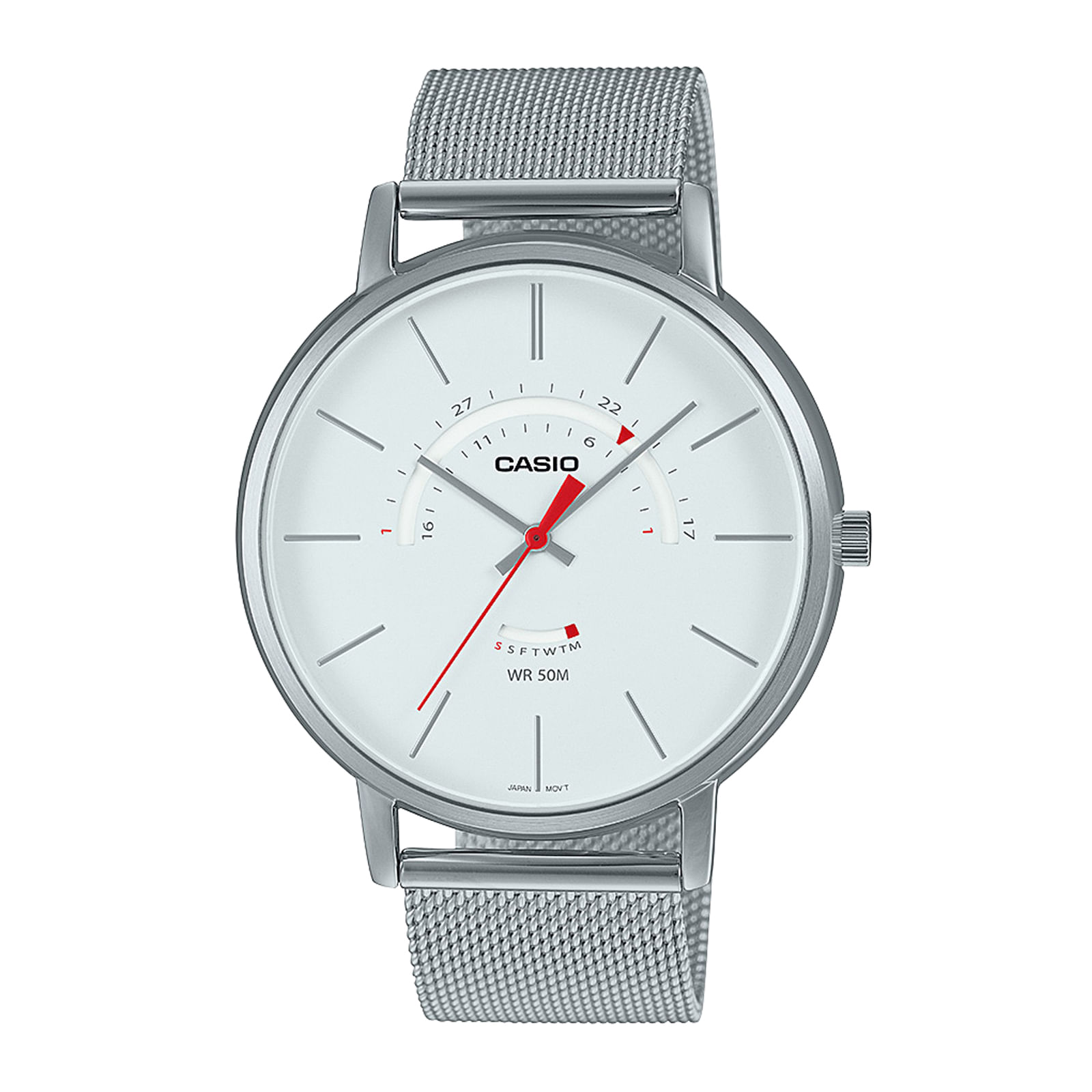 Reloj CASIO MTP-B105M-7A Acero Hombre Plateado