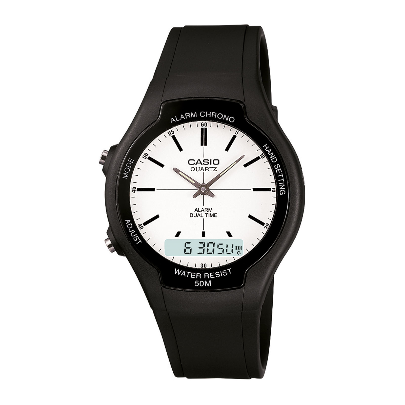 Reloj CASIO AW-90H-7E Resina Hombre Negro