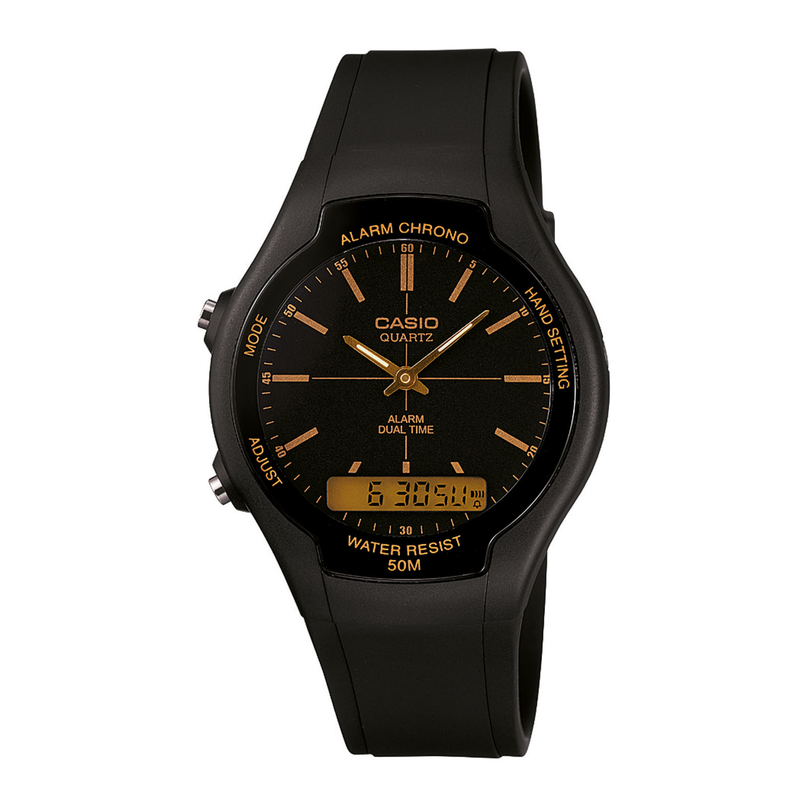 Reloj CASIO AW-90H-9E Resina Hombre Negro