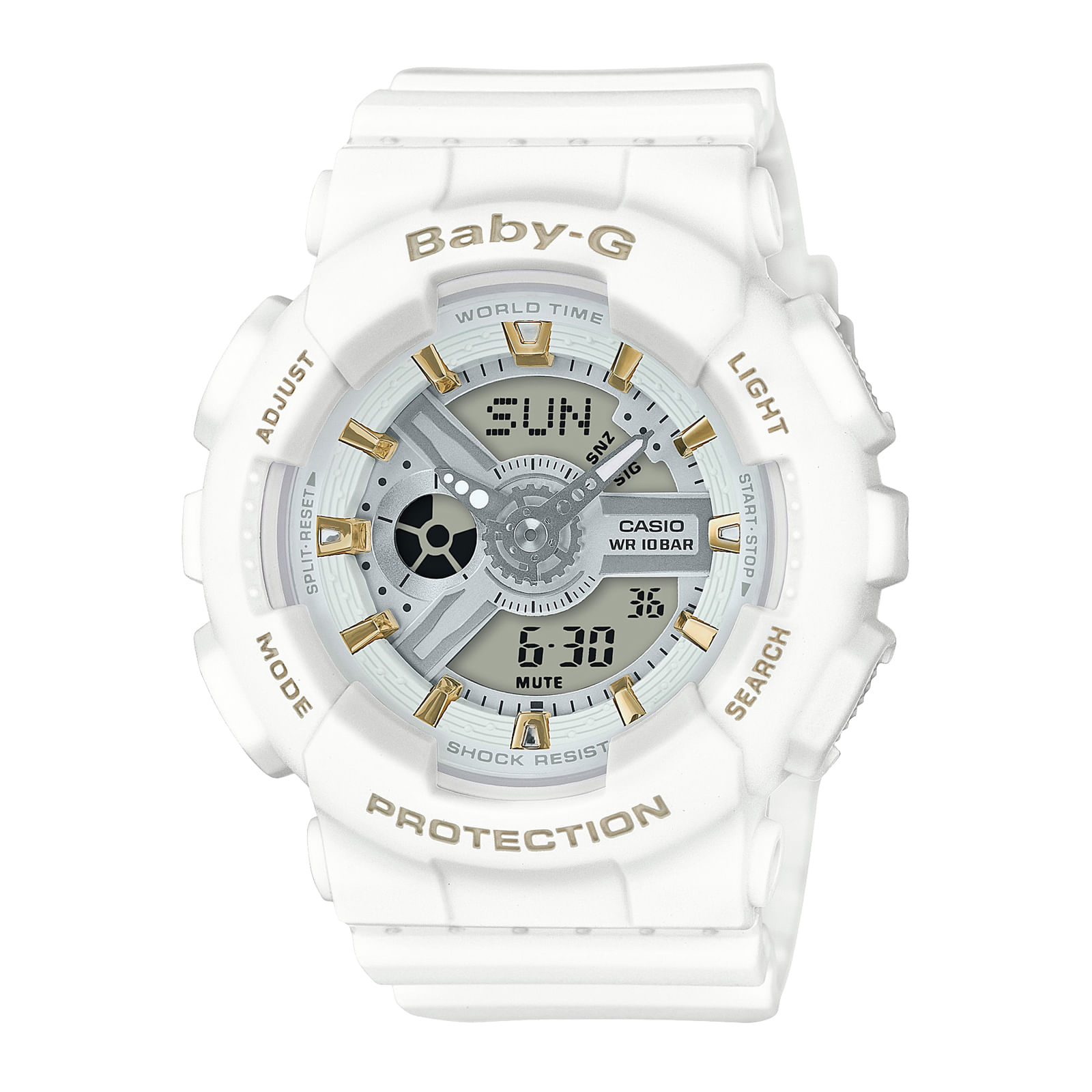Reloj BABY-G BA-110GA-7A1 Resina Mujer Blanco
