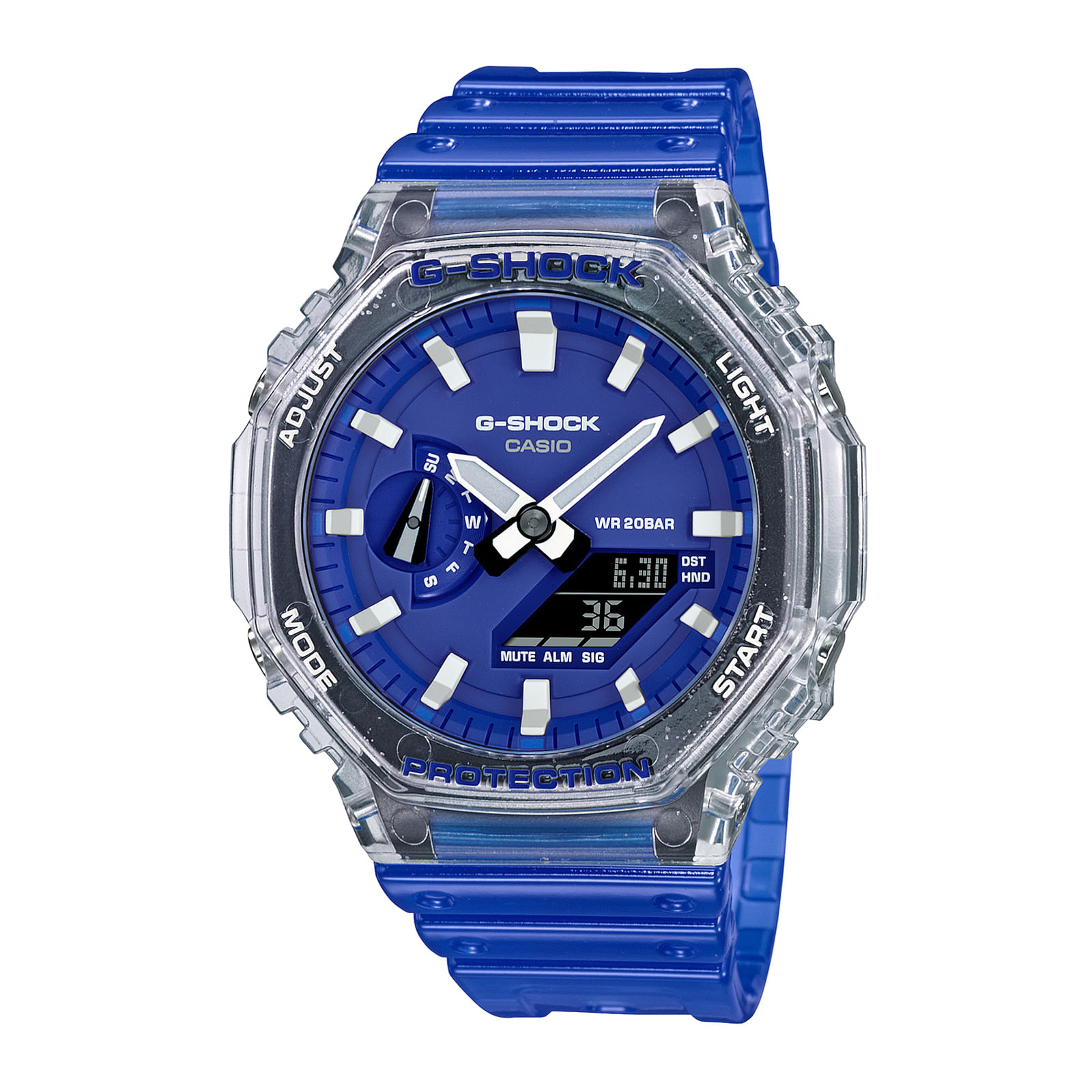 Reloj G-SHOCK GA-2100HC-2A Resina Hombre Gris