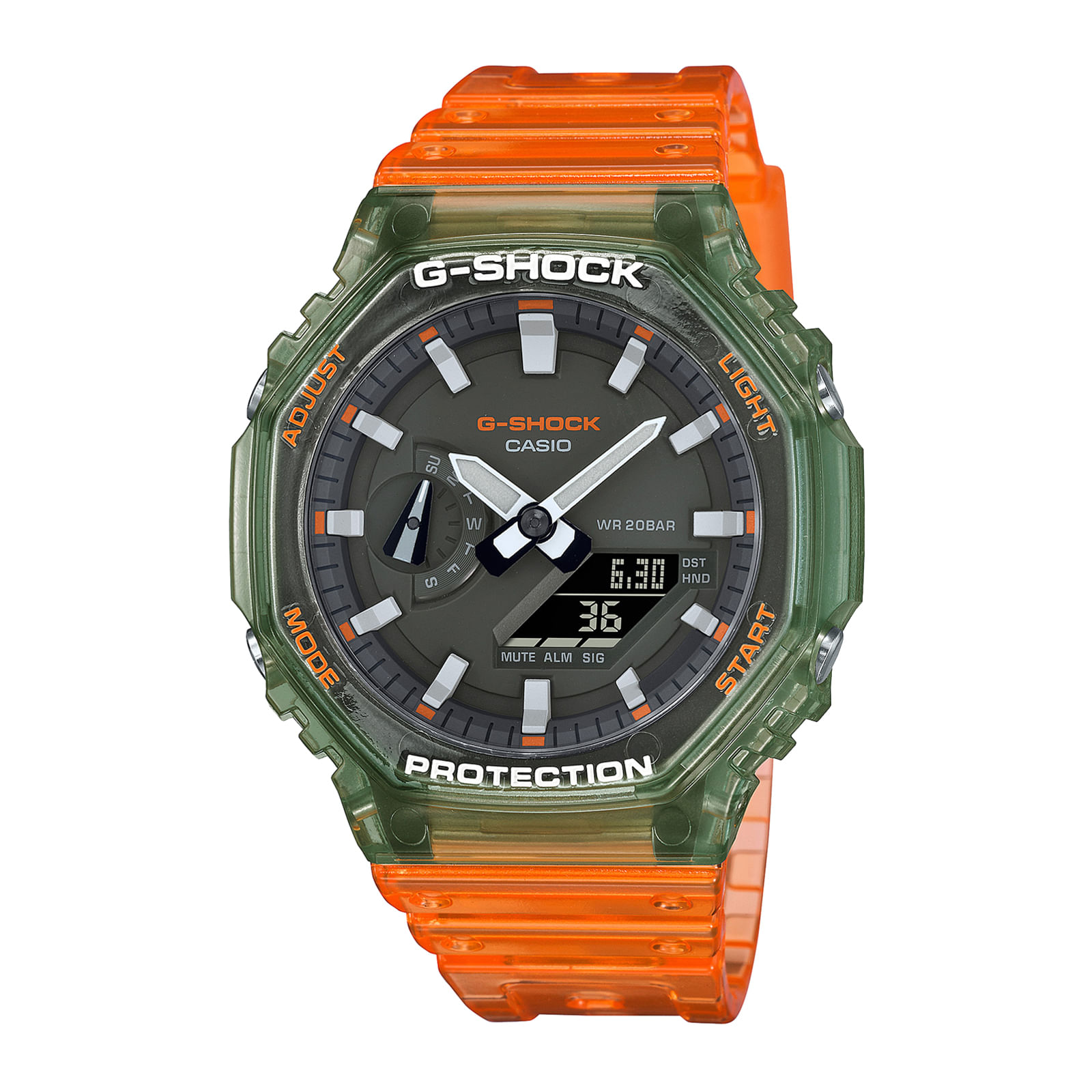 Reloj G-SHOCK GA-2100HC-4A Resina Hombre Verde