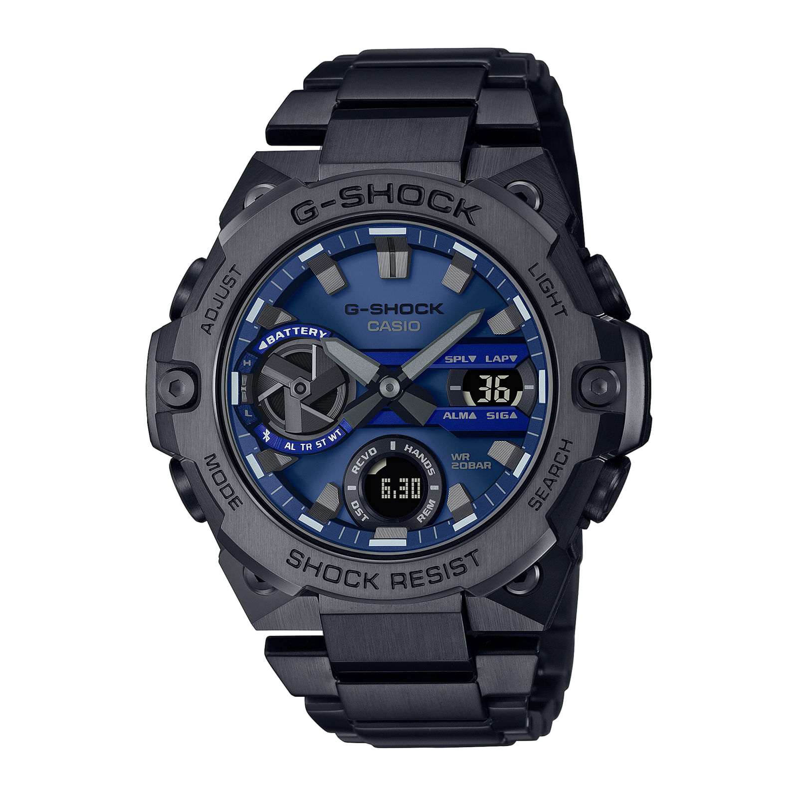 Reloj G-SHOCK GST-B400BD-1A2 Resina/Acero Hombre Negro