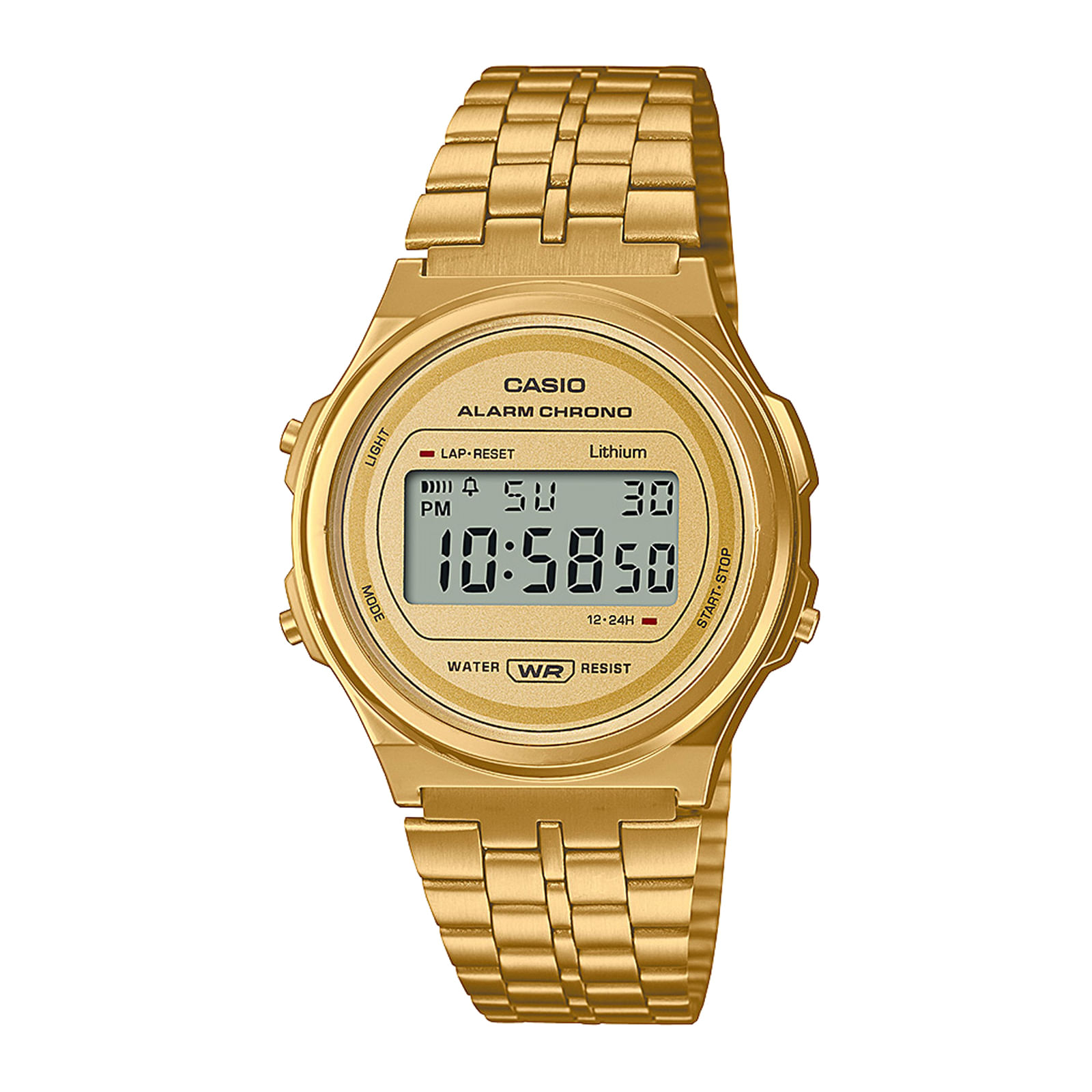 Reloj CASIO A171WEG-9A Acero Unisex Dorado