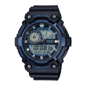 Reloj CASIO AEQ-200W-2A Resina Juvenil Negro