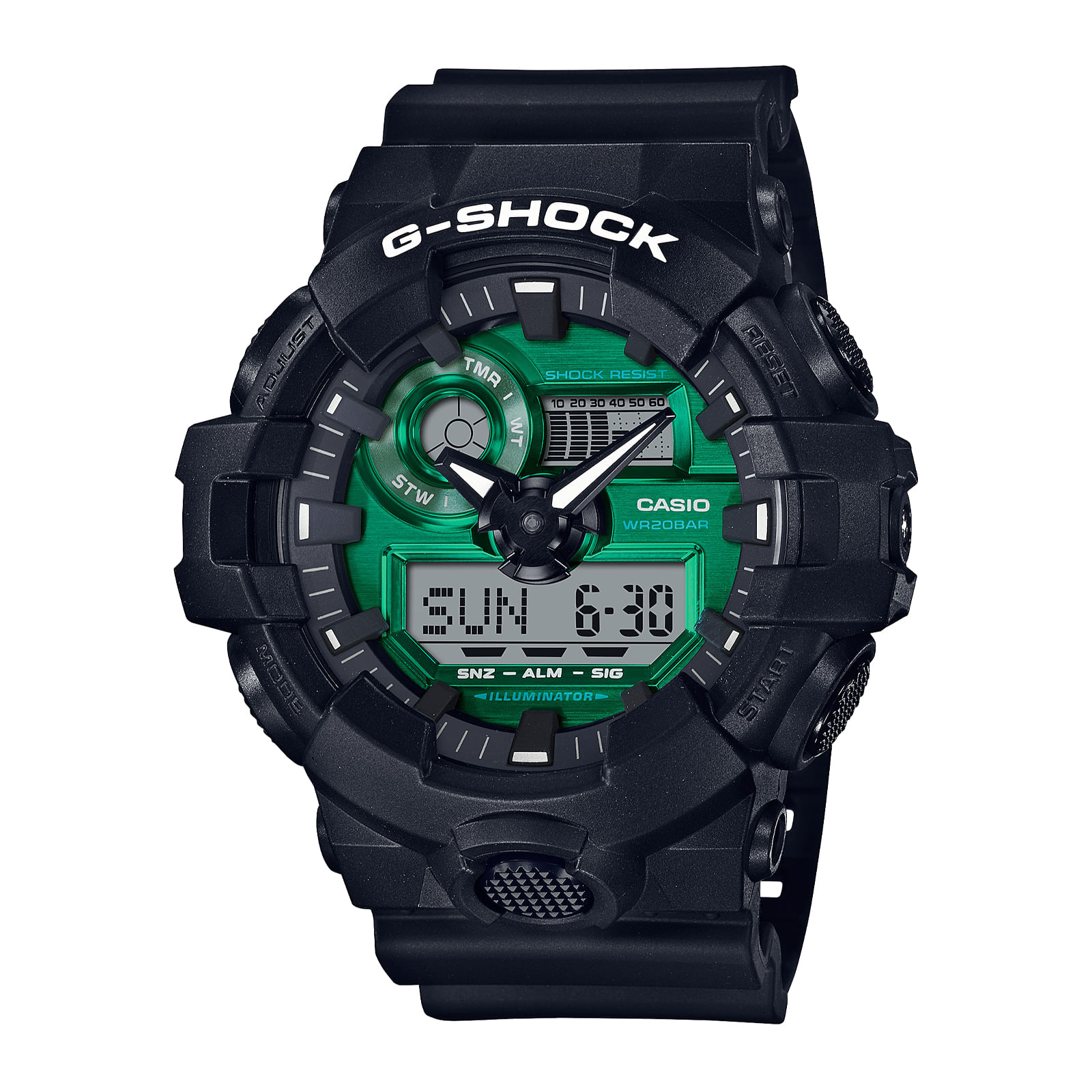 Reloj G-SHOCK GA-700MG-1A Resina Hombre Negro