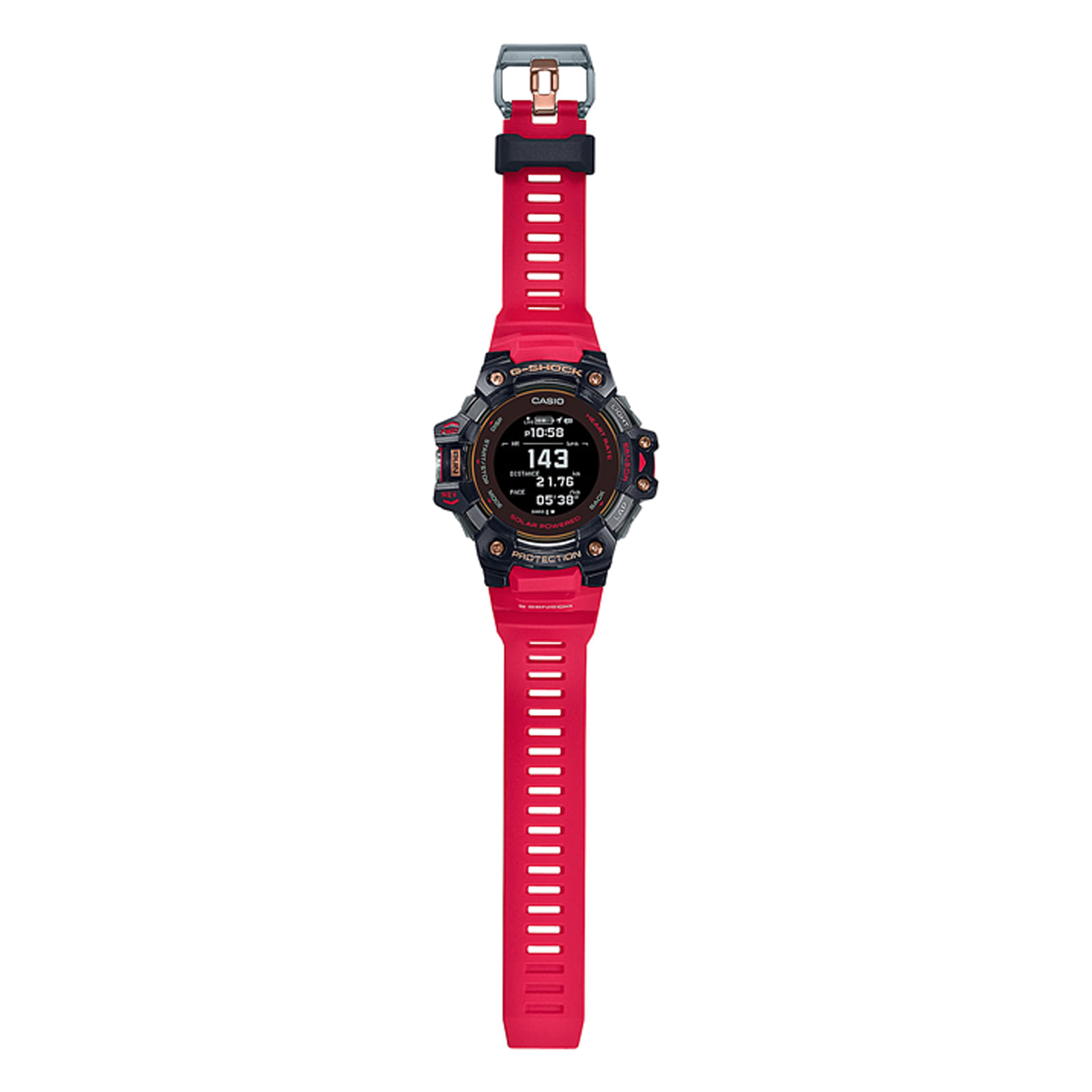 Reloj G-SHOCK GBD-H1000-4A1 Resina/Acero Hombre Negro