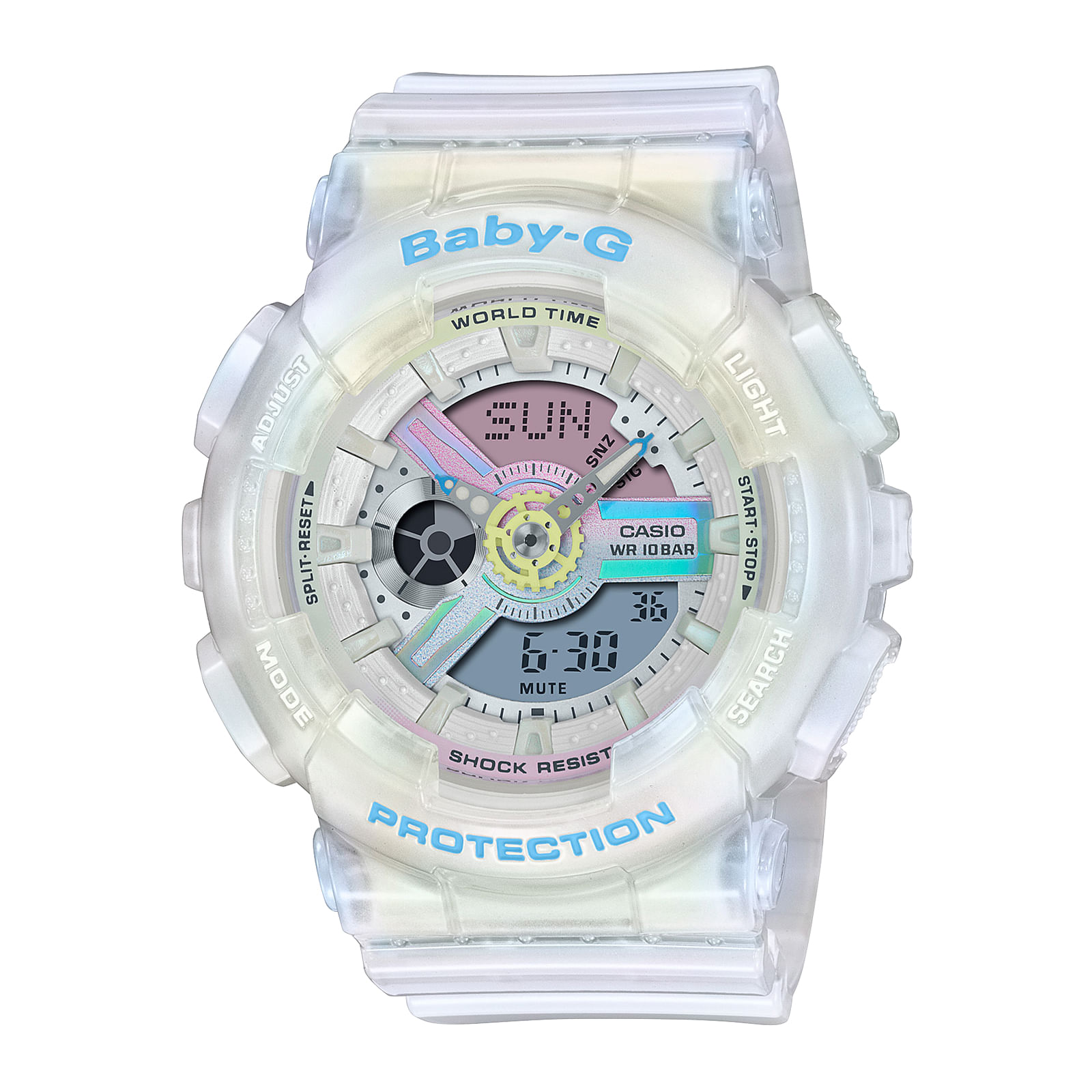 Reloj BABY-G BA-110PL-7A2 Resina Mujer Blanco