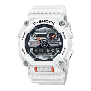 Reloj G-SHOCK GA-900AS-7A Resina Hombre Blanco
