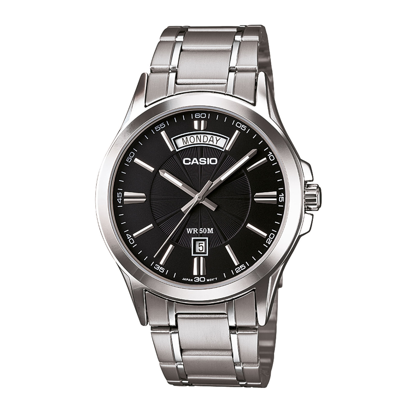 Reloj CASIO MTP-1381D-1A Acero Hombre Plateado