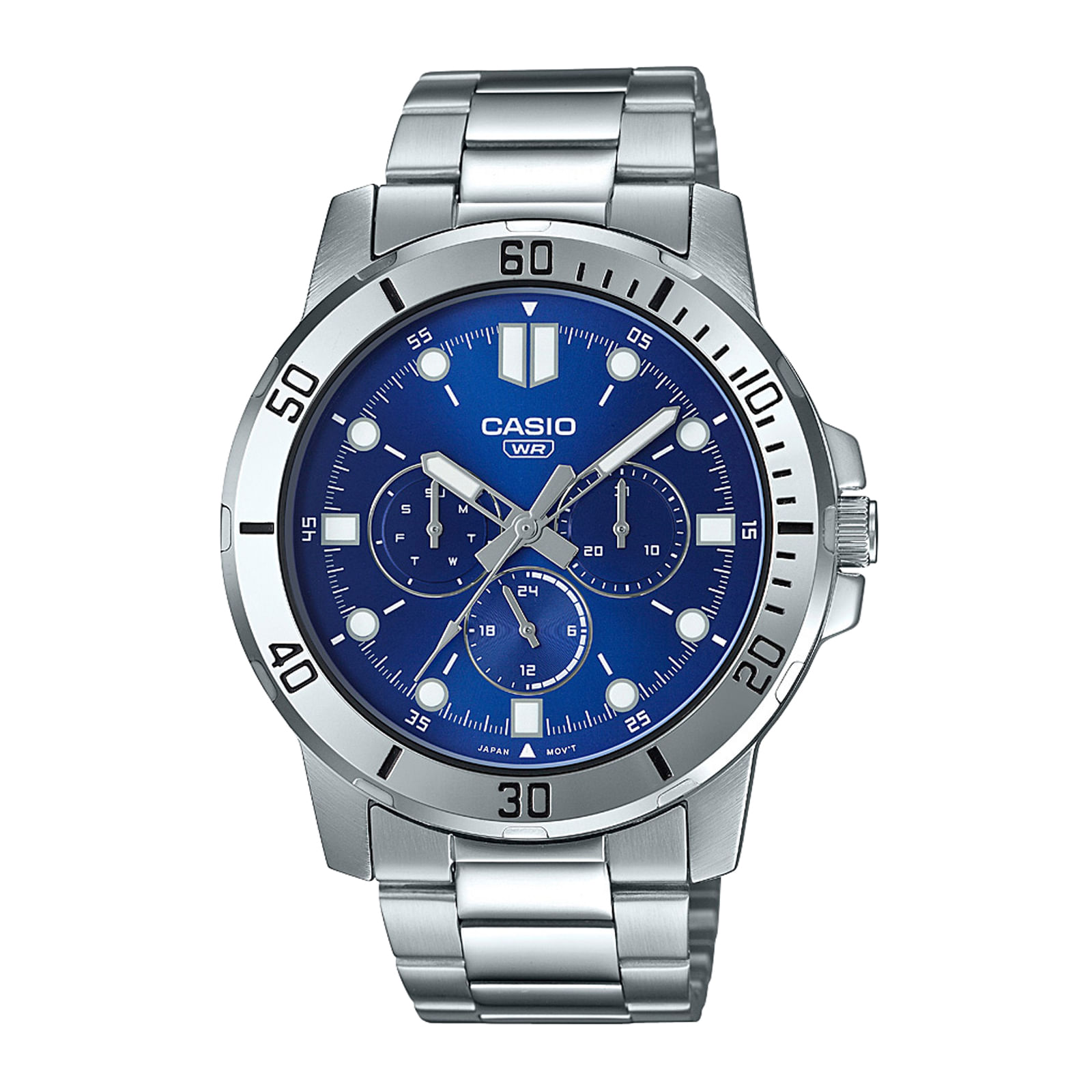 Reloj CASIO MTP-VD300D-2E Acero Hombre Plateado