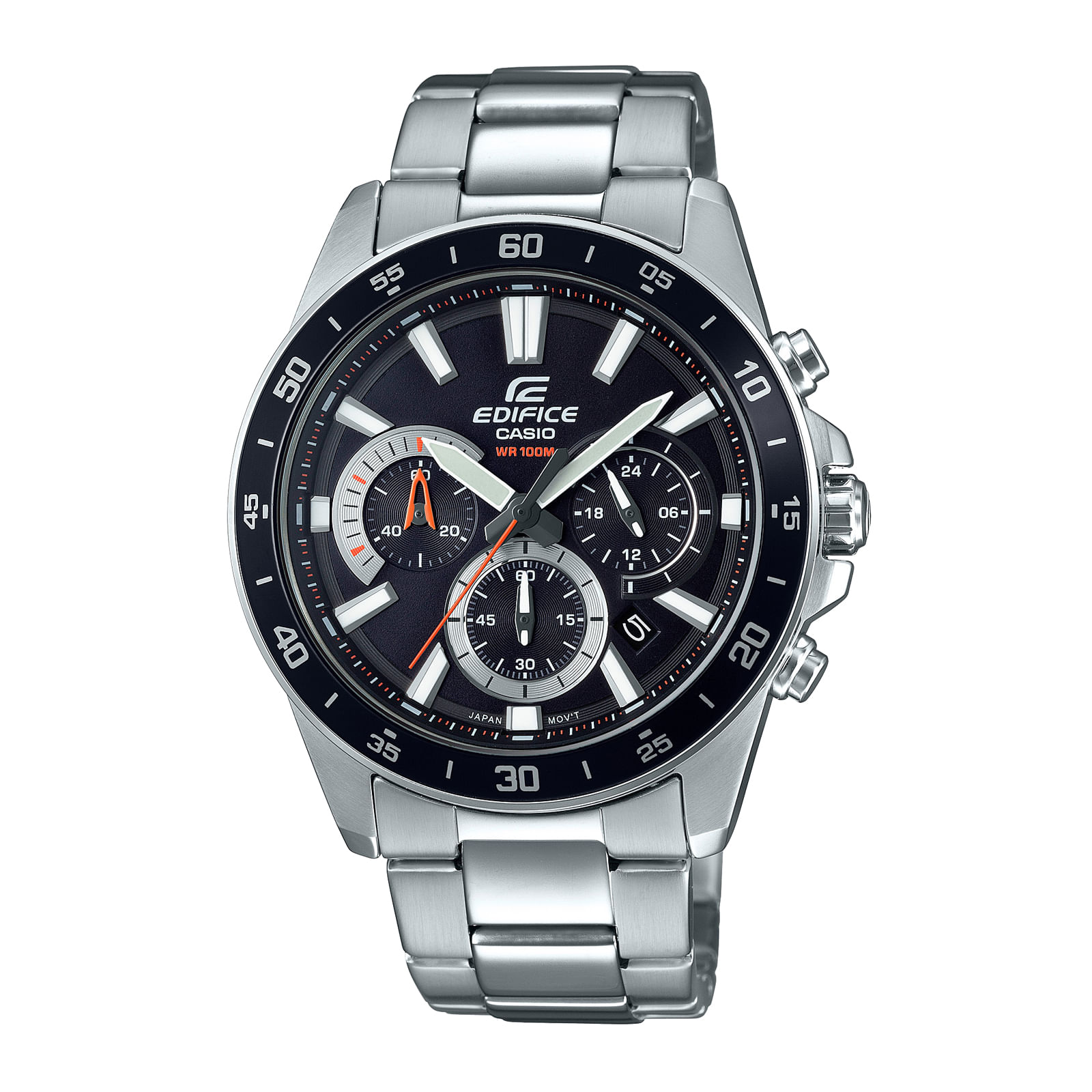 Reloj EDIFICE EFV-570D-1A Acero Hombre Plateado