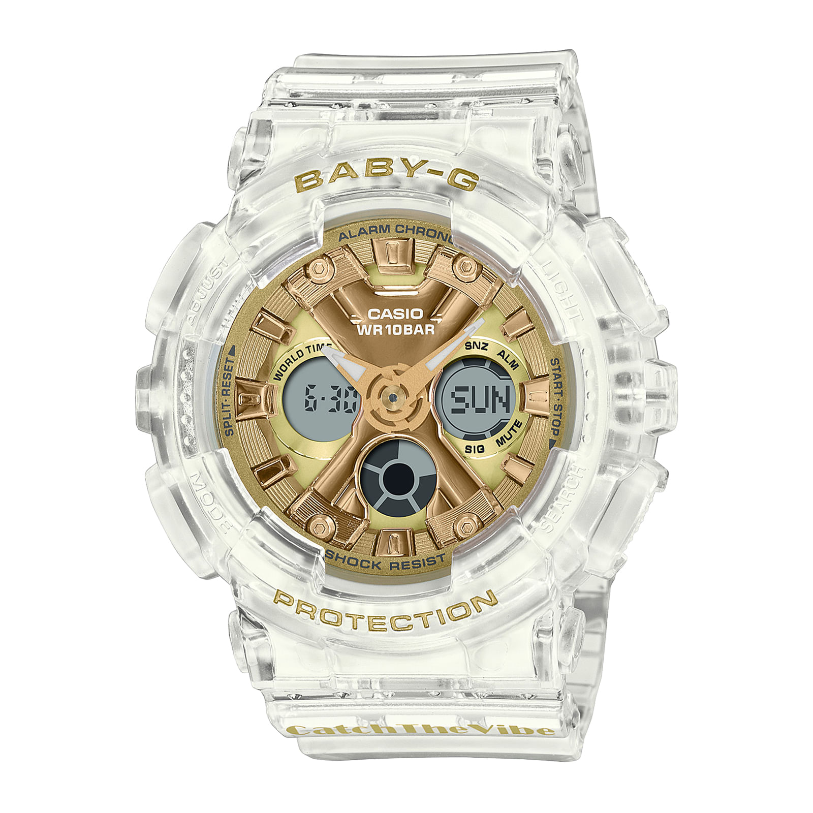 Reloj BABY-G BA-130CVG-7A Resina Mujer Blanco