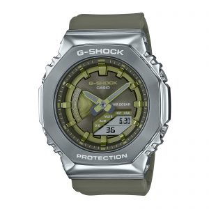 Reloj G-SHOCK GM-S2100-3A Resina/Acero Mujer Gris
