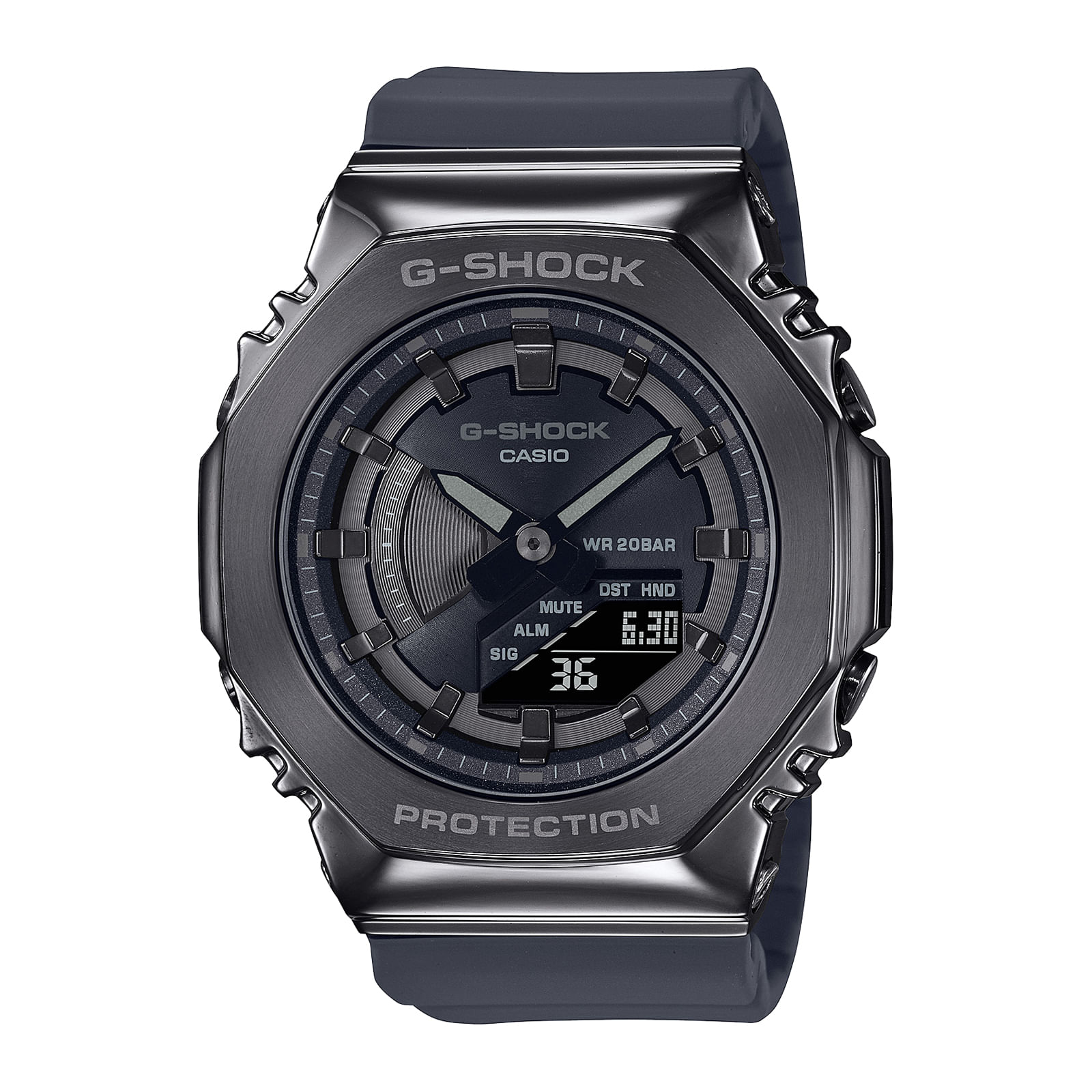 Reloj G-SHOCK GM-S2100B-8A Resina/Acero Mujer Gris