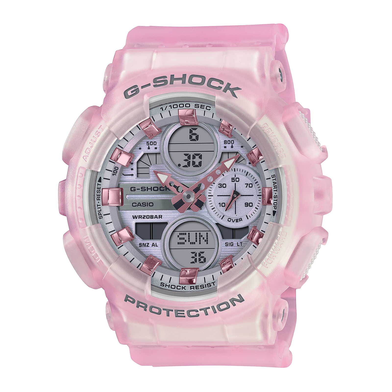 Reloj G-SHOCK GMA-S140NP-4A Resina Mujer Rosado