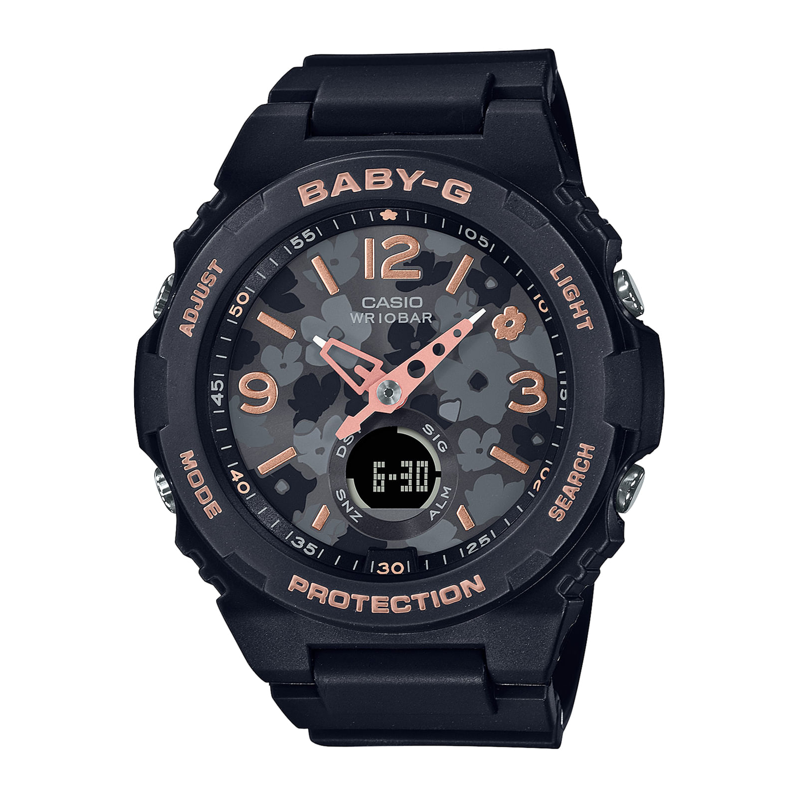 Reloj BABY-G BGA-260FL-1A Resina Mujer Negro