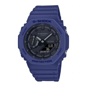 Reloj G-SHOCK GA-2100-2A Carbono/Resina Hombre Azul