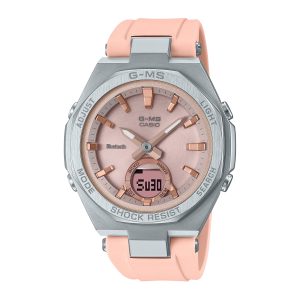 Reloj BABY-G MSG-B100-4A Resina/Acero Mujer Plateado