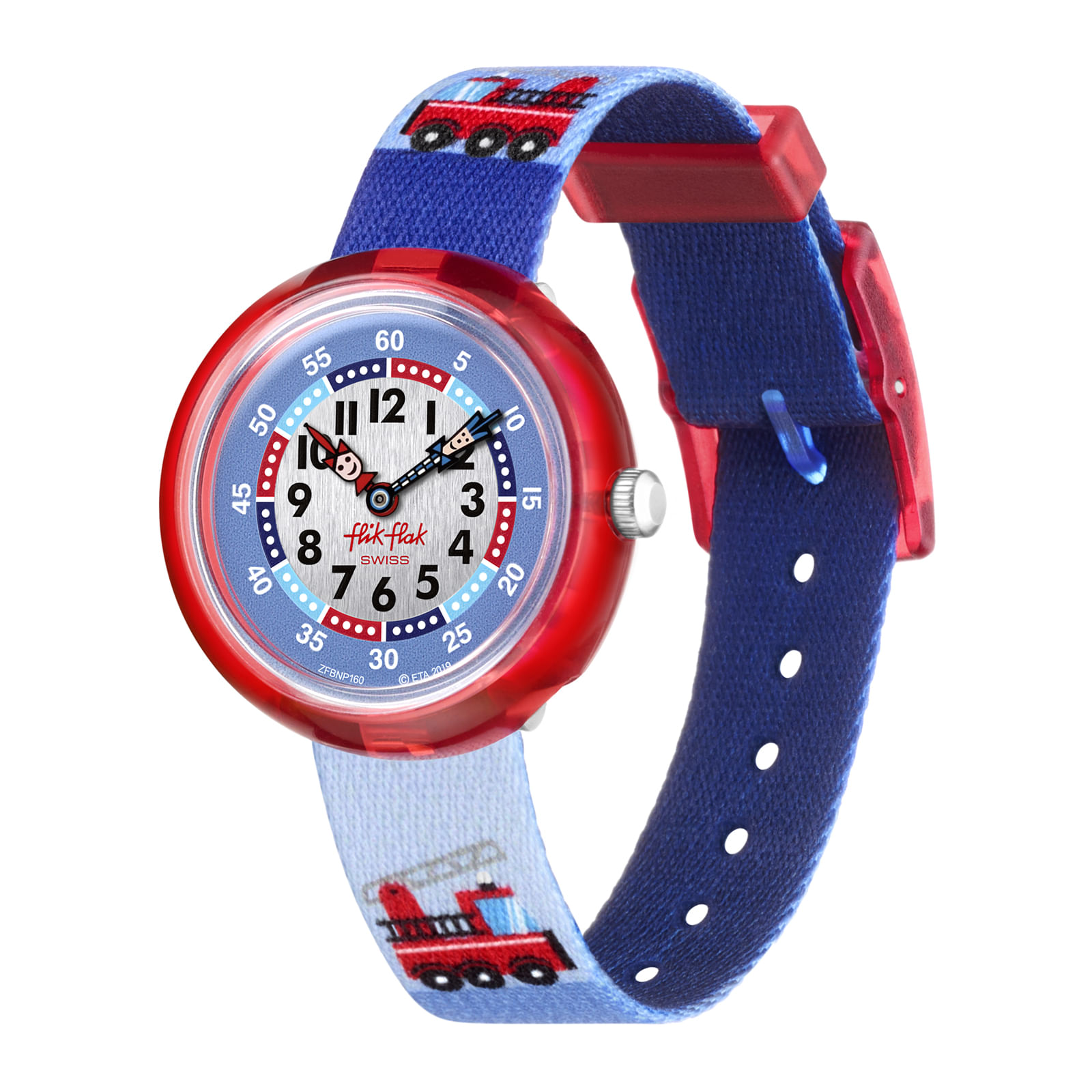 Reloj FLIK FLAK FIRETRUCK ZFBNP160 Niños Rojo