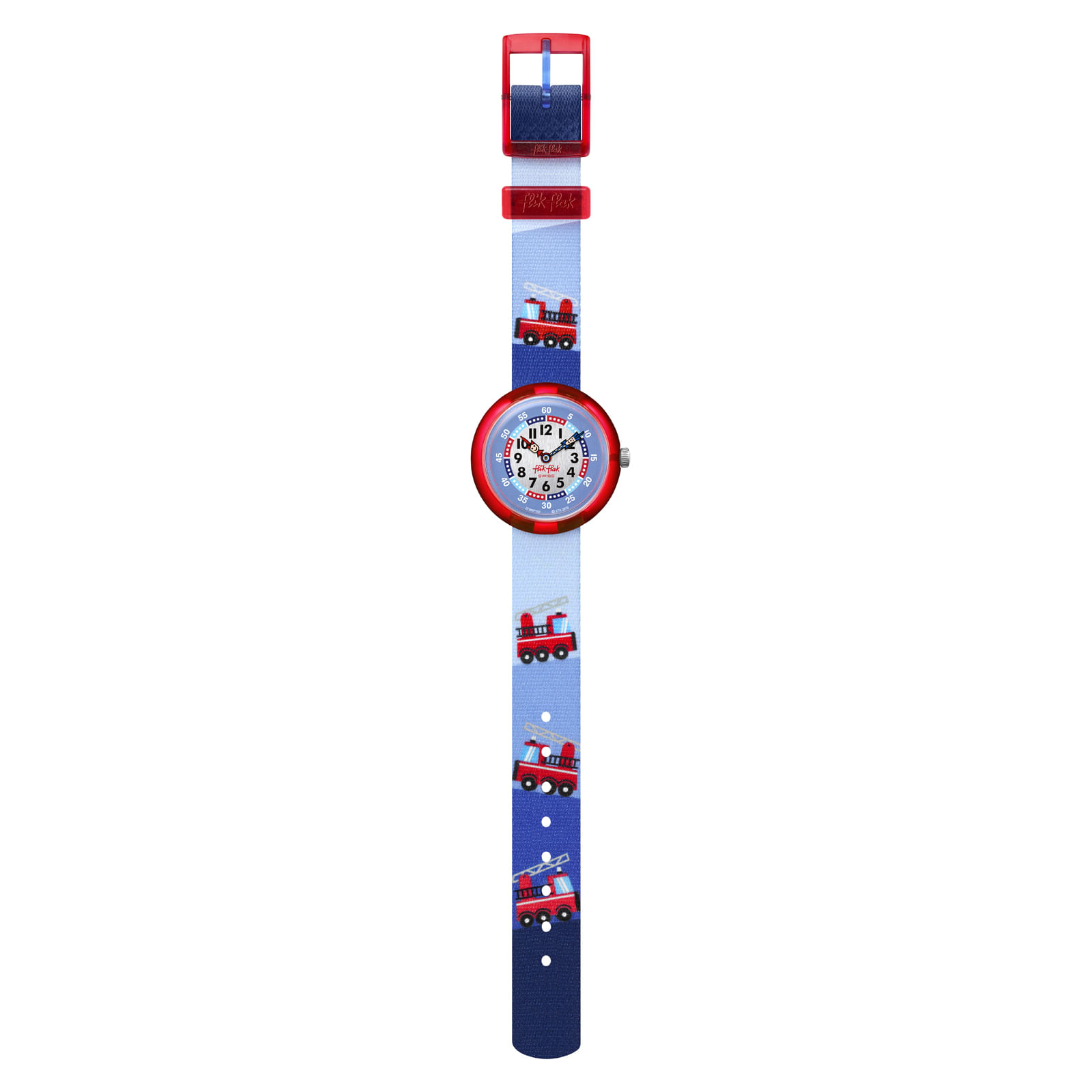 Reloj FLIK FLAK FIRETRUCK ZFBNP160 Niños Rojo