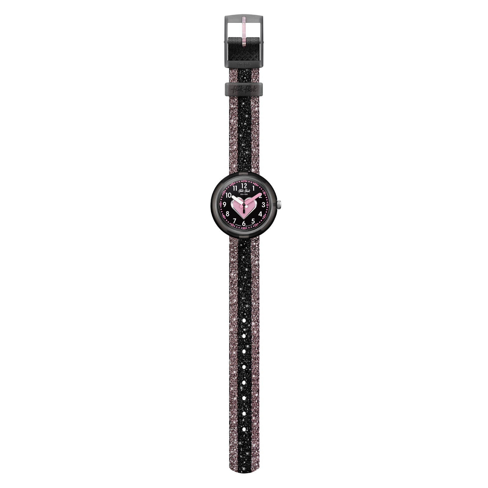 Reloj FLIK FLAK CUORICINO ZFPNP071 Niños Negro