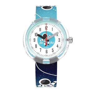 Reloj FLIK FLAK ASTROMAZING ZFPNP096 Niños Blanco