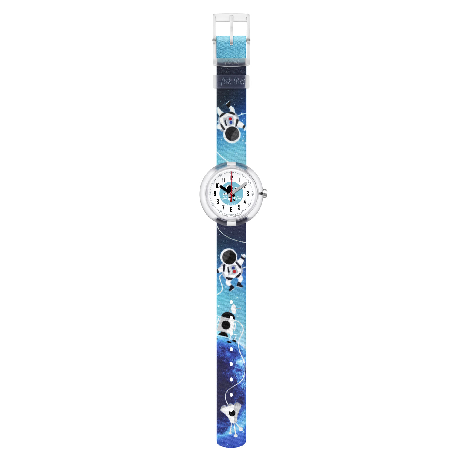 Reloj FLIK FLAK ASTROMAZING ZFPNP096 Niños Blanco