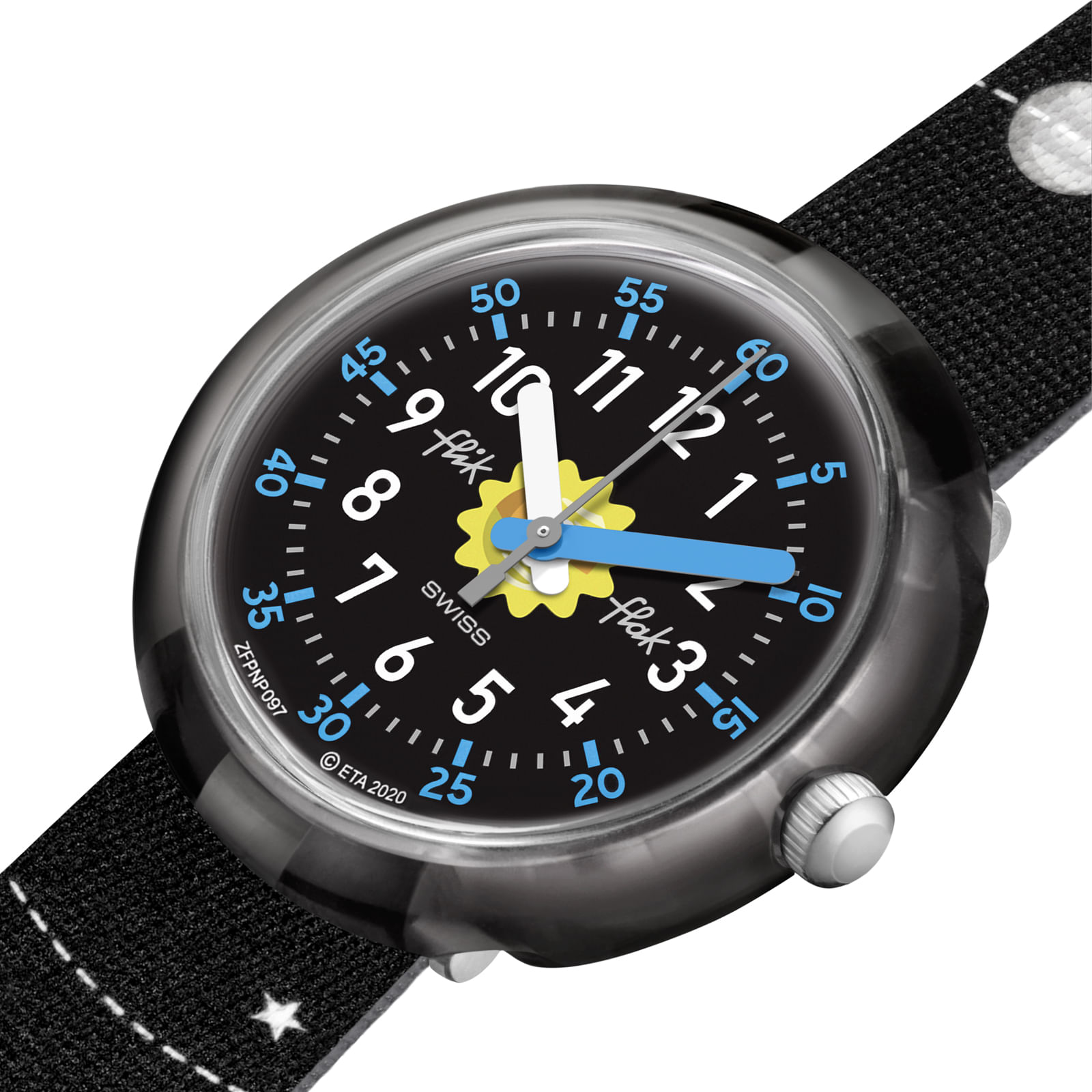 Reloj FLIK FLAK SOLAR SYSTEM ZFPNP097 Niños Negro