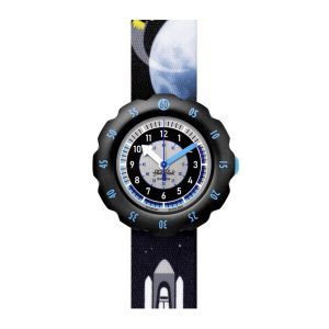 Reloj FLIK FLAK MOON AND BACK ZFPSP057 Niños Negro