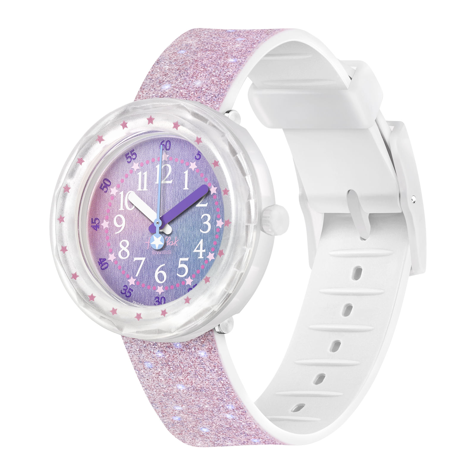 Reloj FLIK FLAK PEARLAXUS ZFCSP107 Niños Transparente