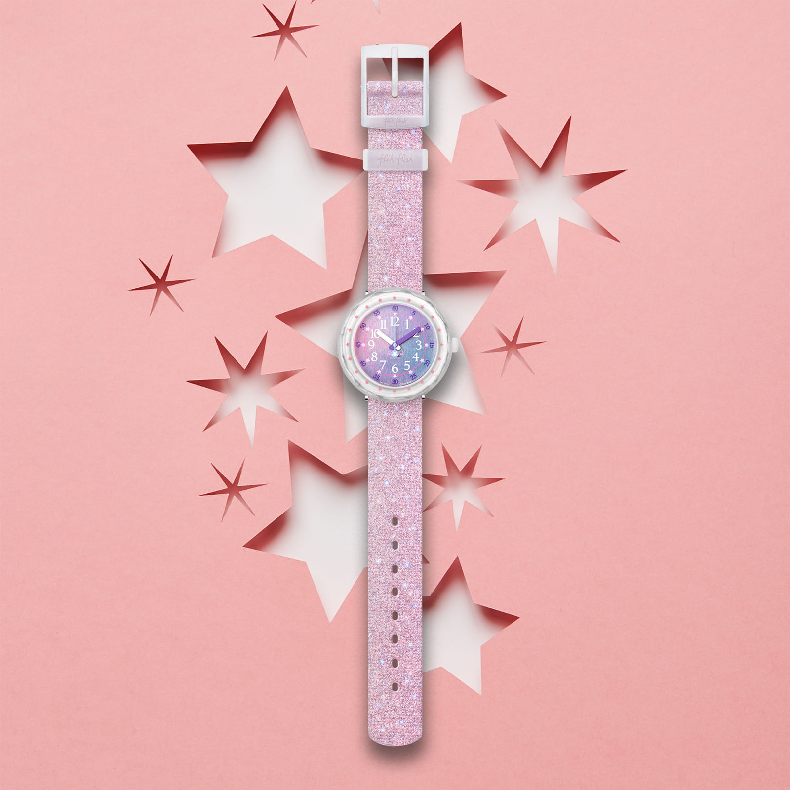 Reloj FLIK FLAK PEARLAXUS ZFCSP107 Niños Transparente