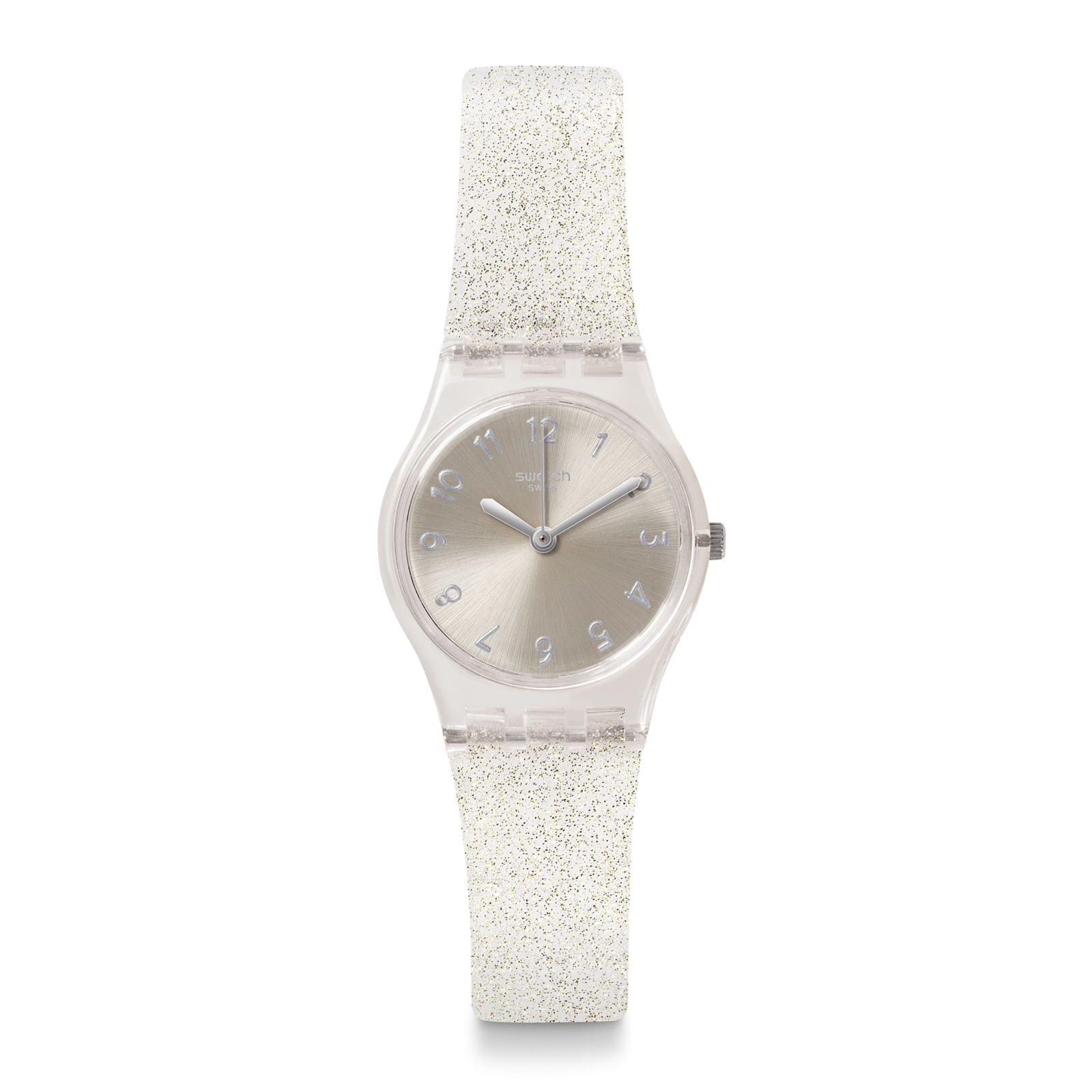 Reloj SWATCH SILVER GLISTAR TOO LK343E Transparente