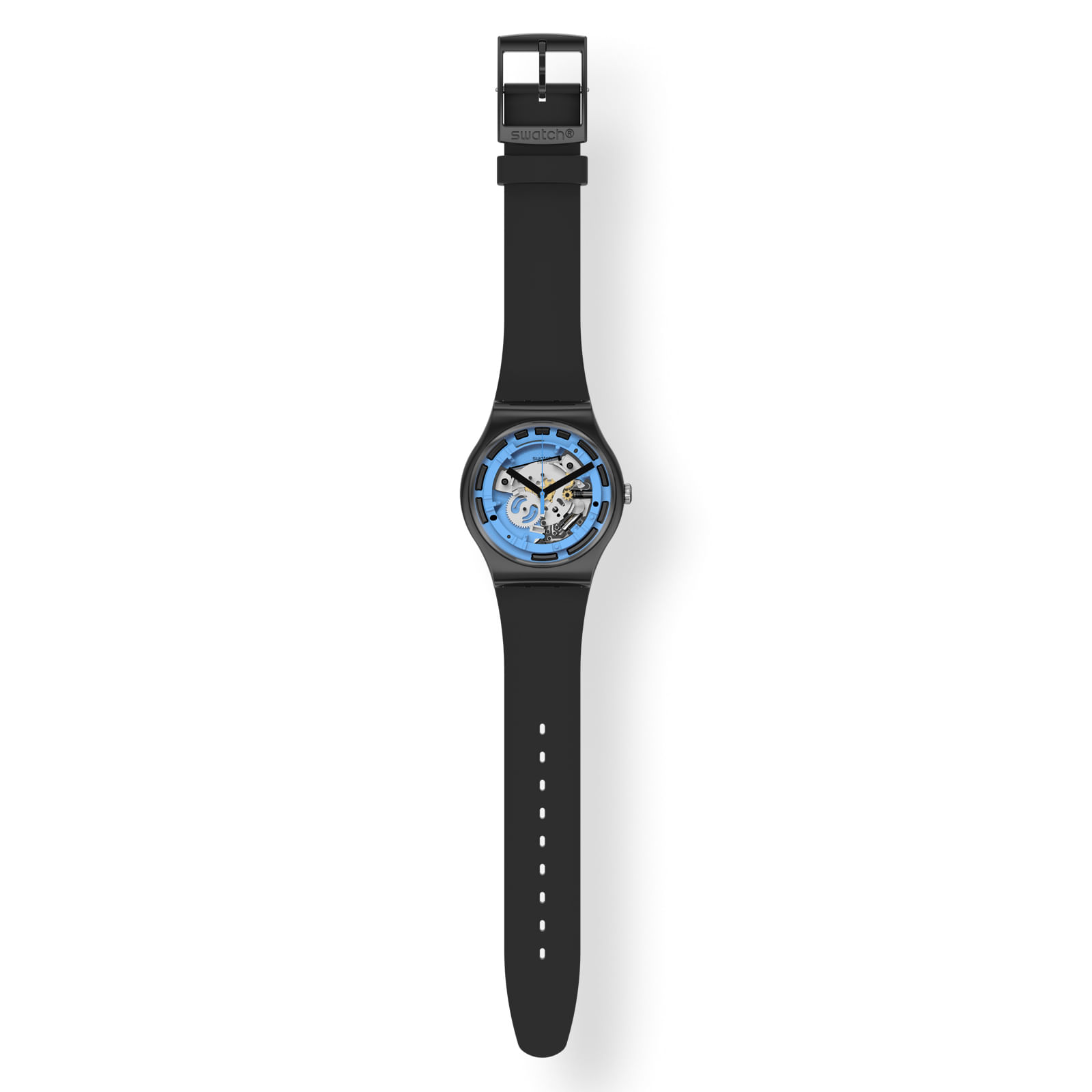 Reloj SWATCH BLUE ANATOMY SUOB187 Negro