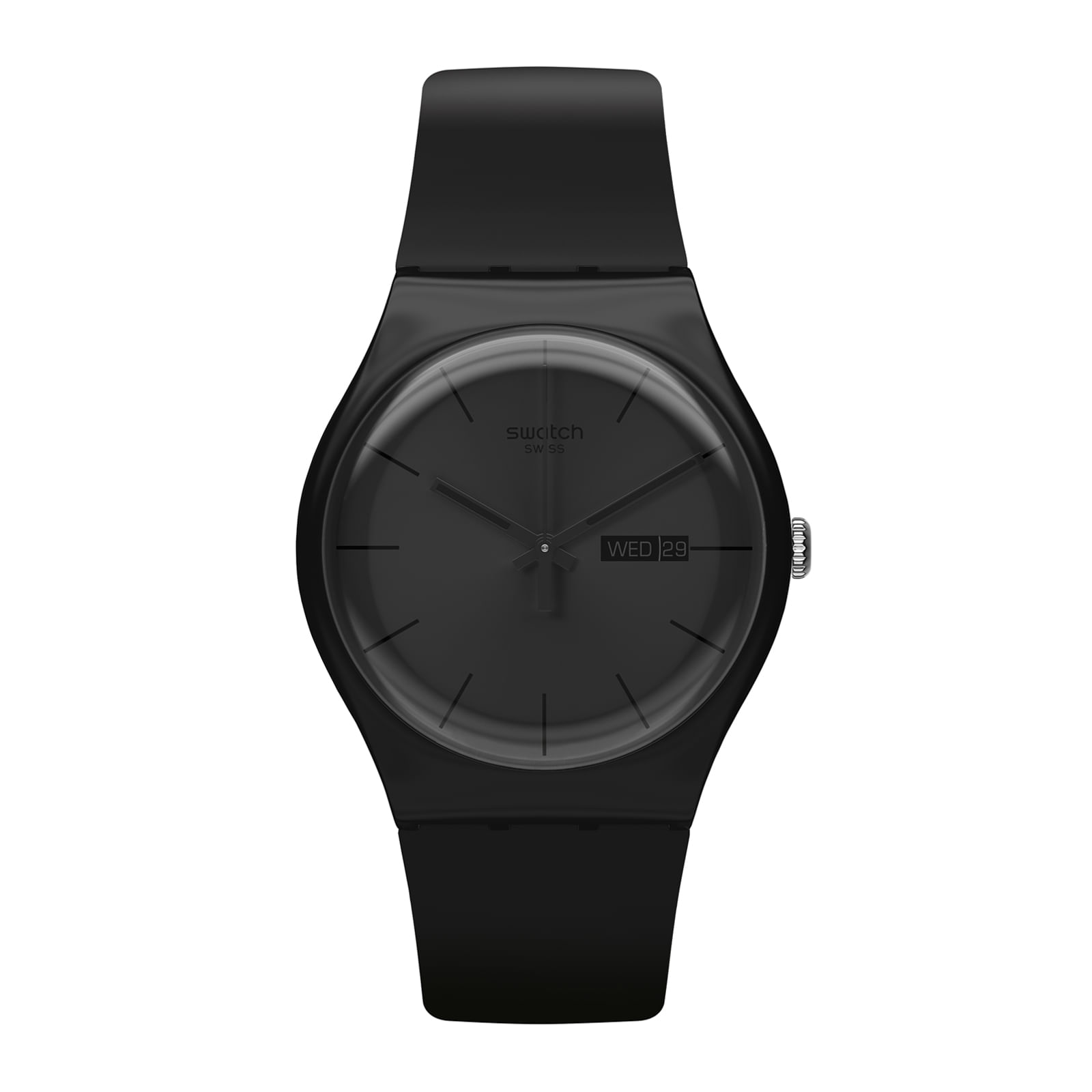 Reloj SWATCH BLACK REBEL SUOB702 Negro