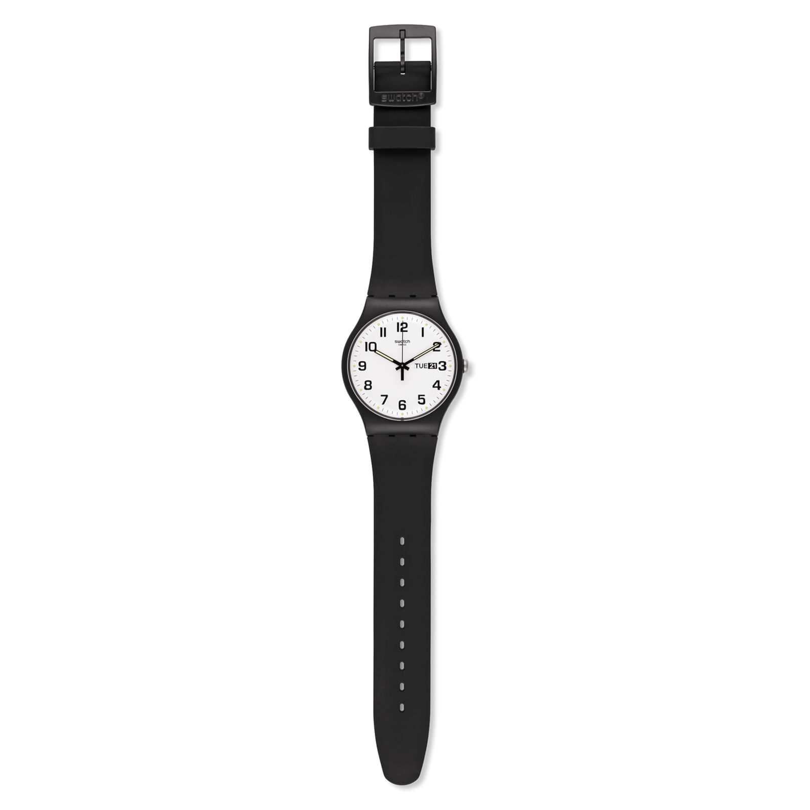 Reloj SWATCH TWICE AGAIN SUOB705 Negro